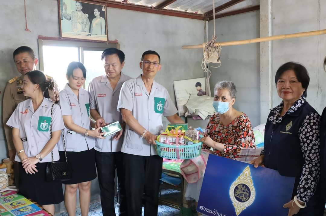 พช.มหาสารคาม ร่วมกิจกรรมโครงการปกป้องและเชิดชูสถาบันพระมหากษัตริย์ และหน่วยบำบัดทุกข์ บำรุงสุข สร้างรอยยิ้มให้ประชาชน (จังหวัดเคลื่อนที่) อำเภอนาเชือก