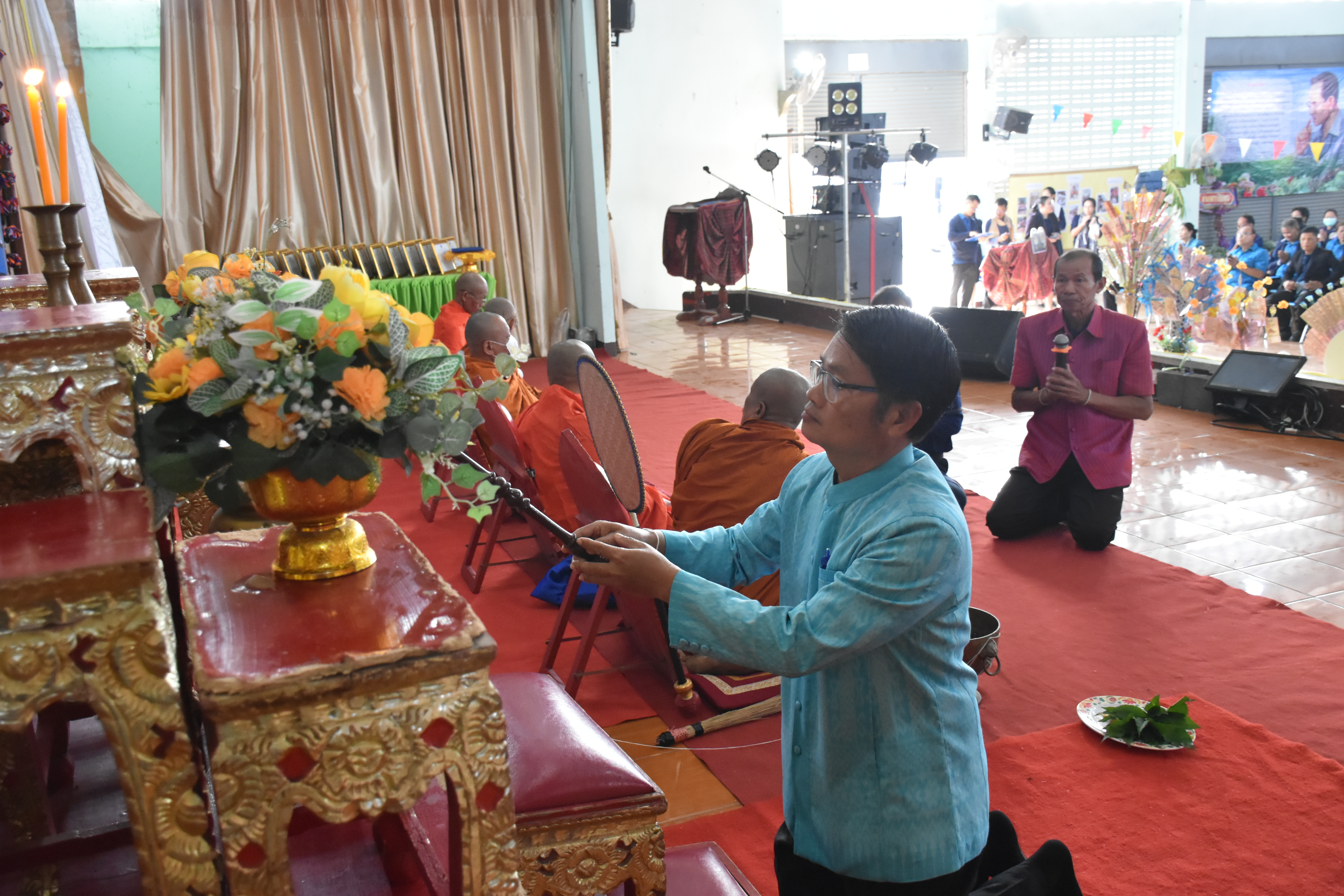 พช.มหาสารคาม จัดกิจกรรมเชิดชูเกียรติอาสาพัฒนาชุมชน เนื่องในวาระครบรอบ 55 ปี โครงการพัฒนาผู้นำอาสาพัฒนาชุมชน “รวมพลัง อช.สานพลังแก้จน พัฒนาคนอย่างยั่งยืน”