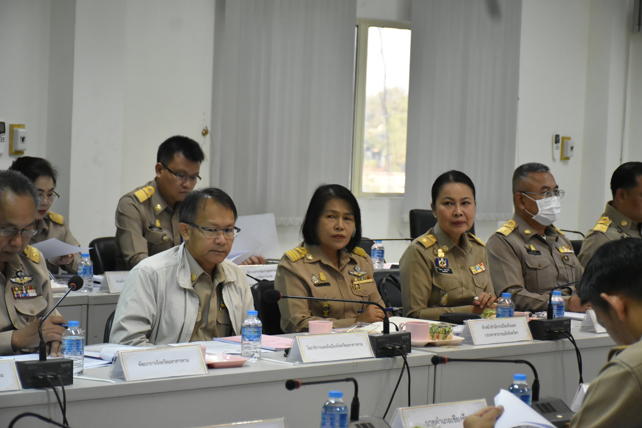 พช.มหาสารคาม ร่วมประชุมประชุมนายอำเภอและหัวหน้าส่วนราชการสังกัดกระทรวงมหาดไทย จังหวัดมหาสารคาม ประจำเดือนมกราคม 2567