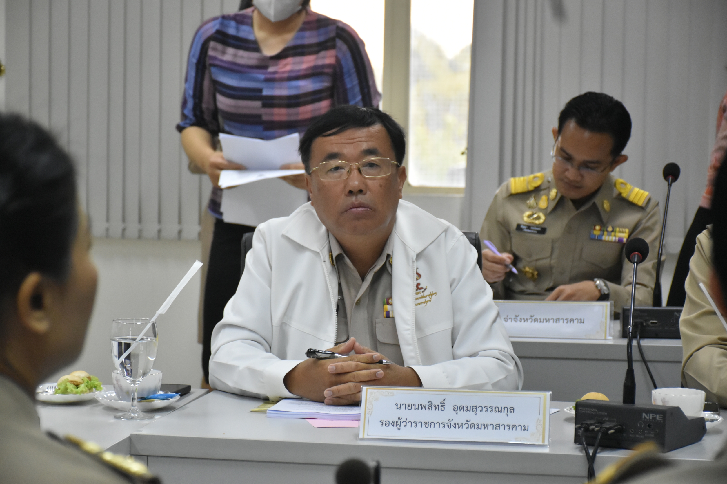 พช.มหาสารคาม ร่วมประชุมประชุมนายอำเภอและหัวหน้าส่วนราชการสังกัดกระทรวงมหาดไทย จังหวัดมหาสารคาม ประจำเดือนมกราคม 2567