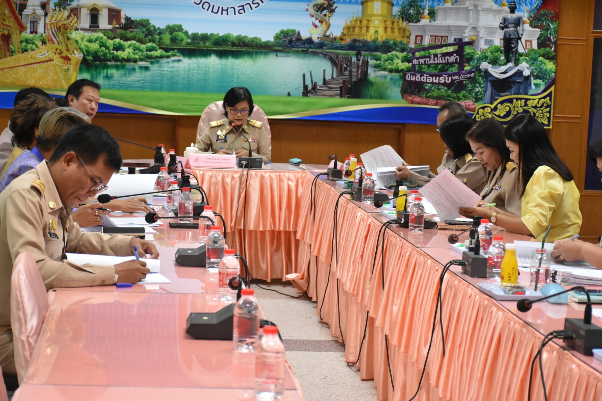 พช.มหาสารคาม ประชุมคณะกรรมการบริษัทประชารัฐรักสามัคคีมหาสารคาม (วิสาหกิจเพื่อสังคม) จำกัด ครั้งที่ 1/2567