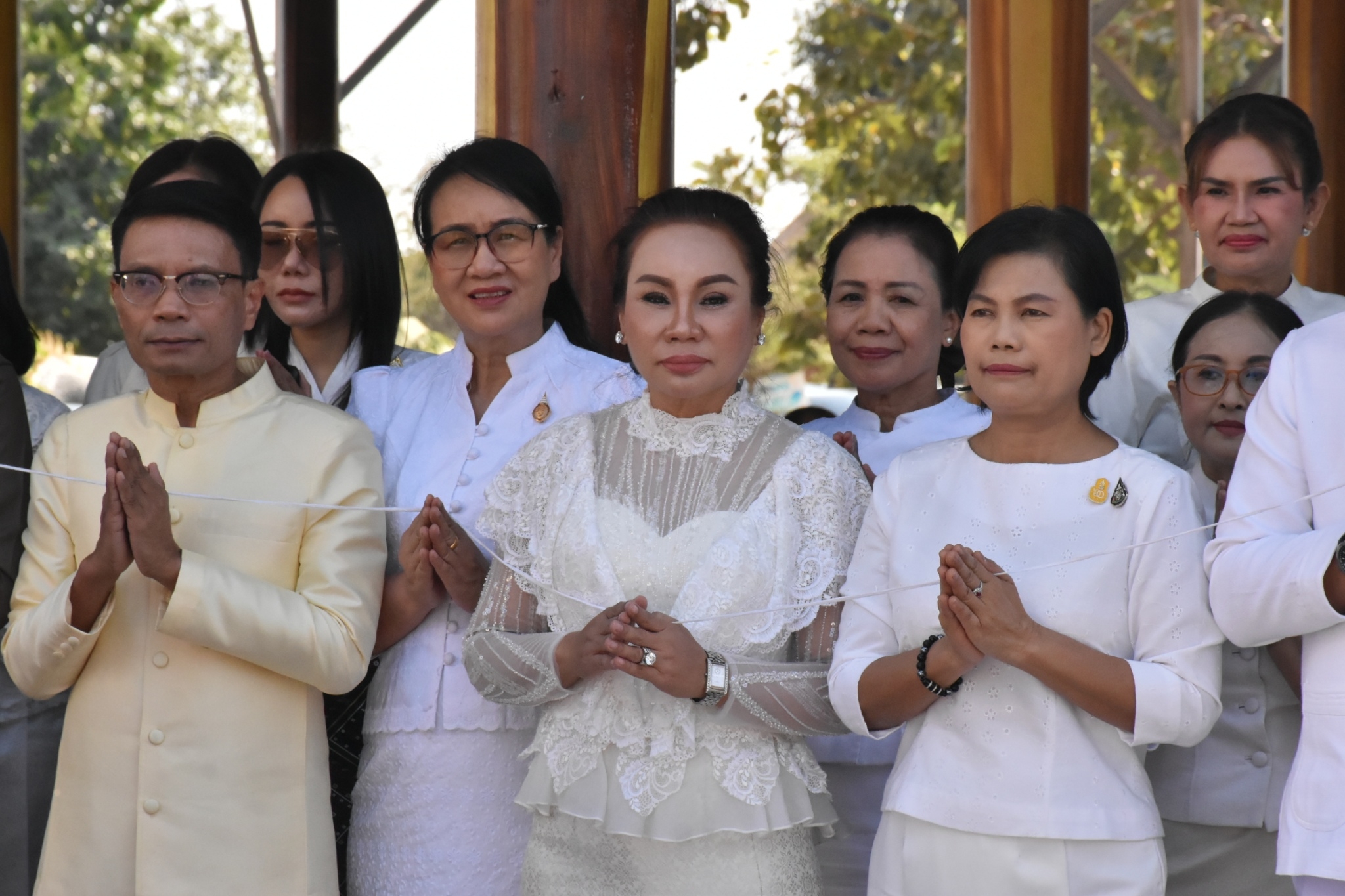 พช.มหาสารคาม ร่วมพิธีเททองหล่อนำฤกษ์ ” พระพุทธมงคลสารคามประทานพร “