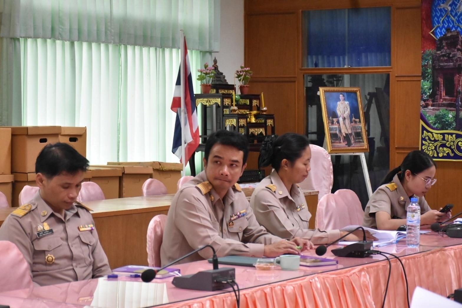 พช. มหาสารคาม ร่วมประชุมกรมการพัฒนาชุมชน ครั้งที่ 1/2567