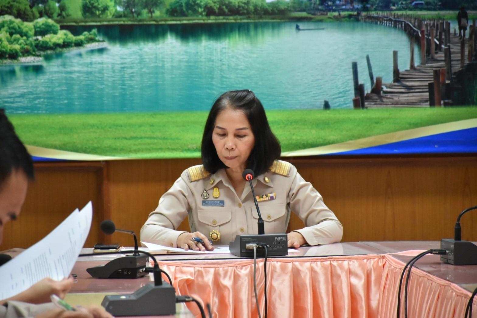 พช.มหาสารคาม ประชุมแผนการขับเคลื่อนงานพัฒนาชุมชนจังหวัดมหาสารคาม ประจำเดือนกุมภาพันธ์ 2567