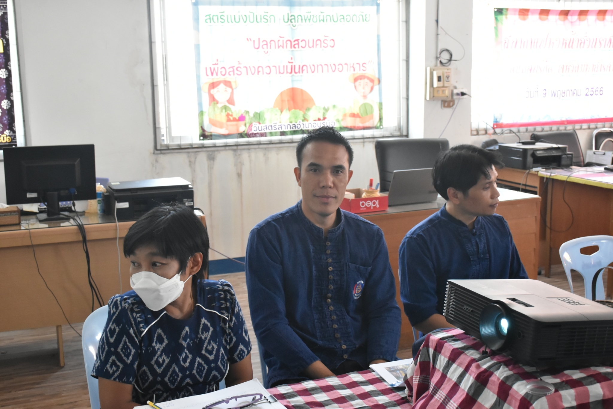 พช.มหาสารคาม ต้อนรับ นางนวลจันทร์ ศรีมงคล ผู้ตรวจราชการกรมการพัฒนาชุมชน เขตตรวจราชการที่ 12 ในการลงพื้นที่ตรวจติดตามการขับเคลื่อนงานพัฒนาชุมชน ประจำปีงบประมาณ พ.ศ. 2567 ตามภารกิจสำคัญกรมการพัฒนาชุมชน เน้นย้ำ 10 เรื่อง ในพื้นที่อำเภอบรบือ จังหวัดมหาสารคาม