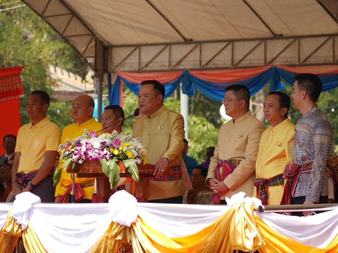 พช.มหาสารคาม ร่วมพิธีเปิดงานนมัสการพระบรมธาตุนาดูน ประจำปี 2567