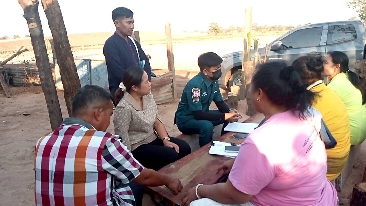 พช.มหาสารคาม หารือและพื้นที่เพื่อจัดเก็บข้อมูลครัวเรือนเป้าหมาย ในการดำเนินงานภายใต้บันทึกข้อตกลงความร่วมมือในการแก้ไขปัญหาความยากจนเชิงบูรณาการระหว่าง กรมการพัฒนาชุมชนและมูลนิธิป่อเต็กตึ๊ง