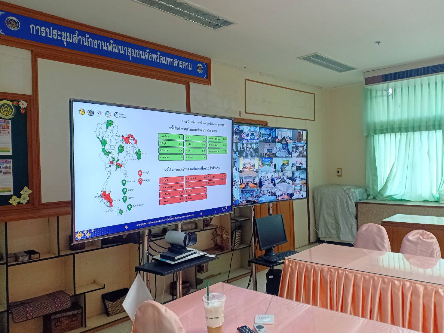 พช.มหาสารคาม ร่วมประชุมชี้แจง เร่งรัด กำกับ ติดตาม การดำเนินงานกองทุนพัฒนาบทบาทสตรี ผ่านระบบวีดิทัศน์ทางไกล (Video Conference) ครั้งที่ 2/2567