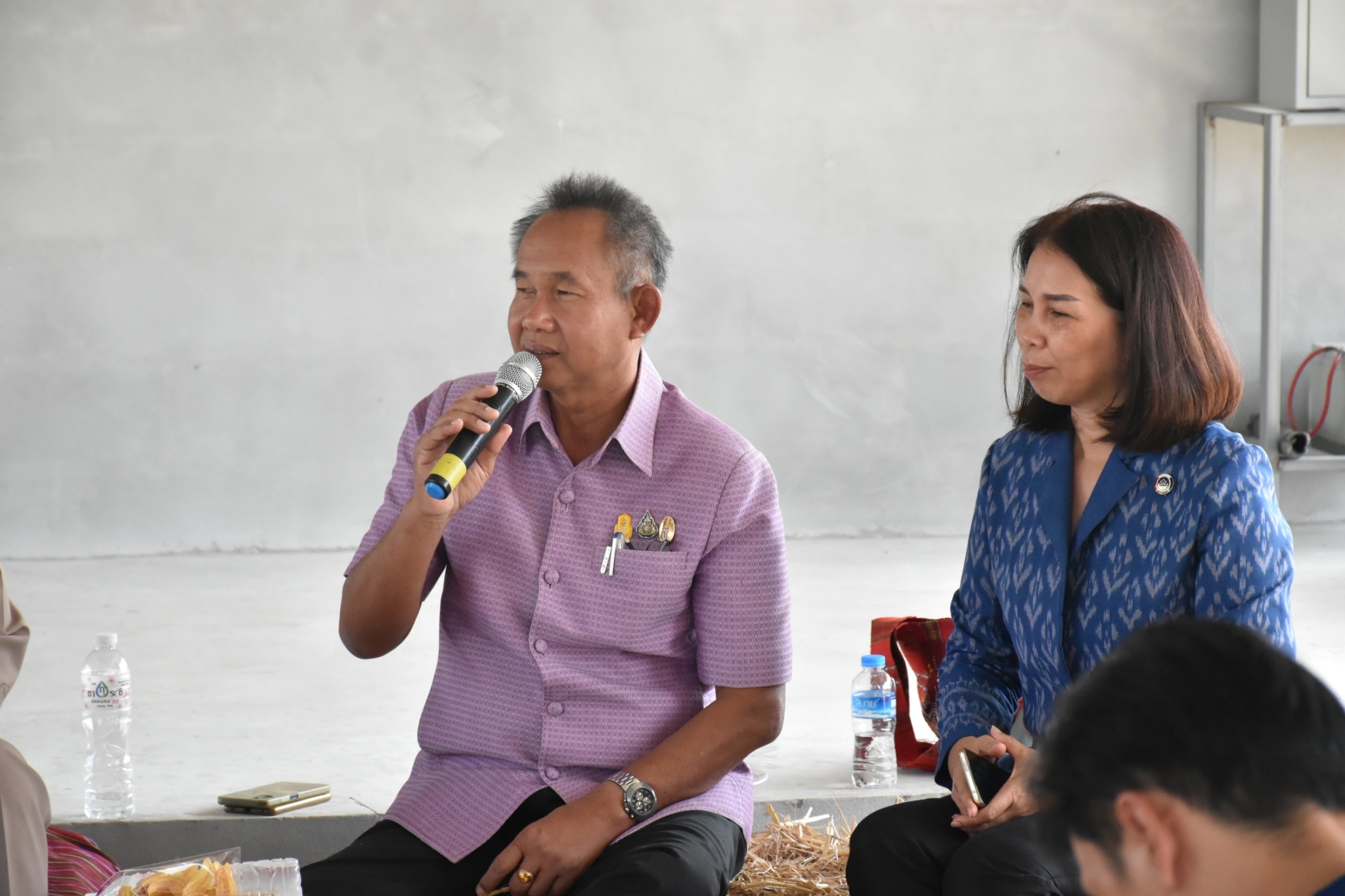 พช.มหาสารคาม ต้อนรับ นางนวลจันทร์ ศรีมงคล ผู้ตรวจราชการกรมการพัฒนาชุมชน เขตตรวจราชการที่ 12 ในการลงพื้นที่ตรวจติดตามและให้กำลังใจศูนย์เรียนรู้ชุมชนต้นแบบการพัฒนาคุณภาพชีวิตตามหลักทฤษฎีใหม่ ประยุกต์สู่โคก หนอง นา โมเดล ในพื้นที่อำเภอนาเชือก จังหวัดมหาสารคาม