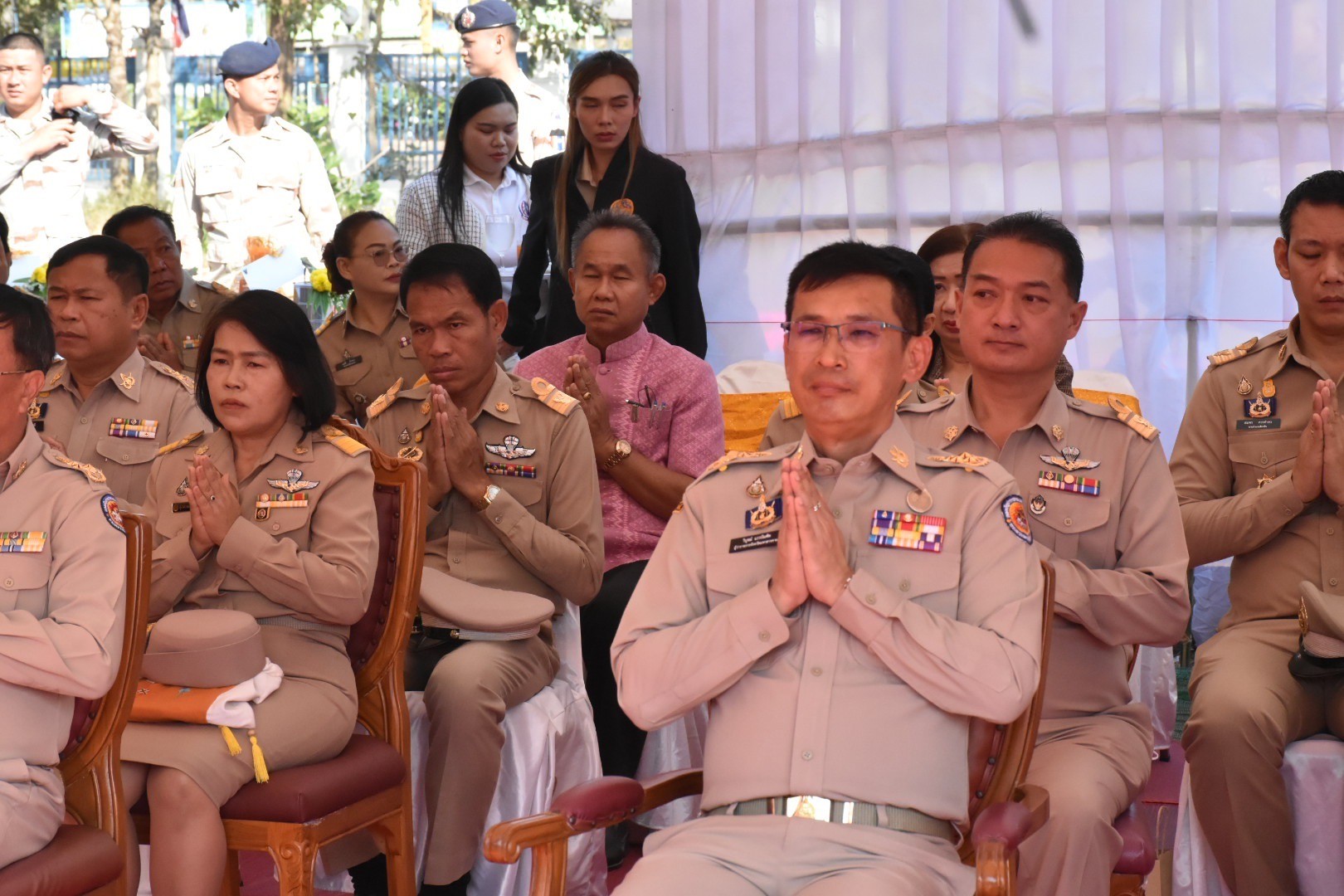 พช.มหาสารคาม ร่วมกิจกรรมวันคล้ายวันสถาปนากองอาสารักษาดินแดน ครบรอบ 70 ปี