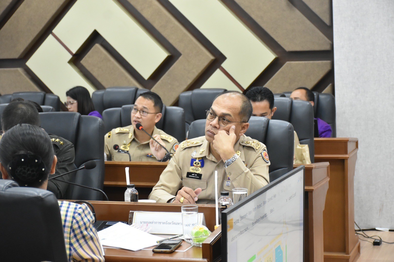 พช.มหาสารคาม ร่วมประชุมคณะกรรมการจัดงานประเพณีบุญเบิกฟ้าและงานกาชาดจังหวัดมหาสารคาม ประจำปี 2567