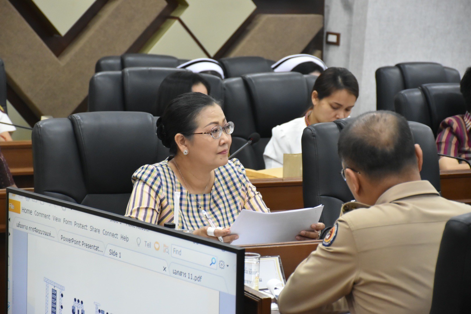 พช.มหาสารคาม ร่วมประชุมคณะกรรมการจัดงานประเพณีบุญเบิกฟ้าและงานกาชาดจังหวัดมหาสารคาม ประจำปี 2567