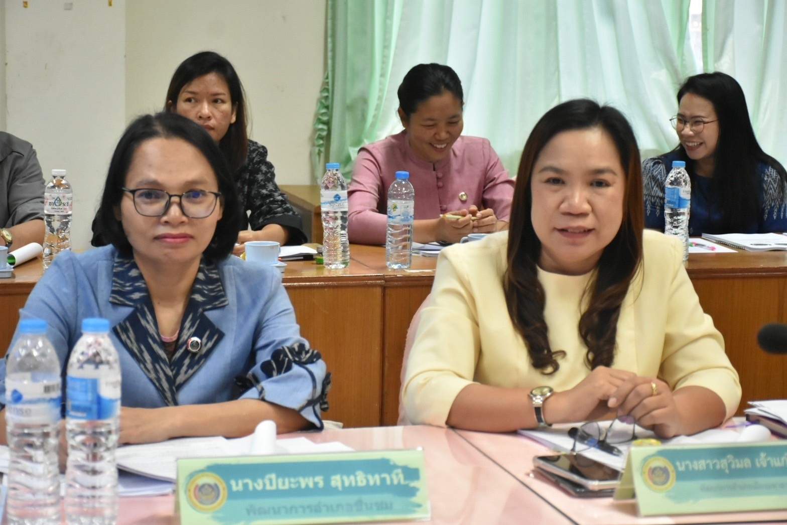 รองผู้ว่าราชการจังหวัดมหาสารคาม เชิญชวนชาว พช.มหาสารคาม สมัครสมาชิกชมรมแม่บ้านมหาดไทย