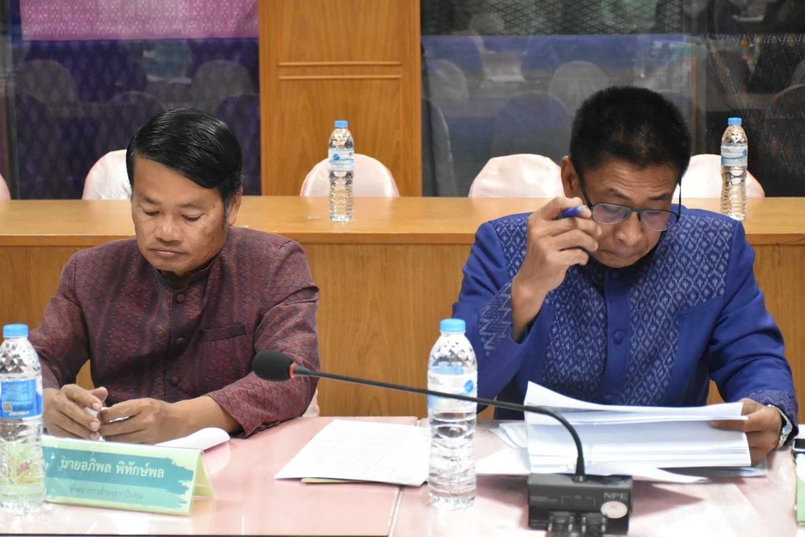 พช.มหาสารคาม ประชุมประจำเดือนสำนักงานพัฒนาชุมชนจังหวัดมหาสารคาม ครั้งที่ 1/2567