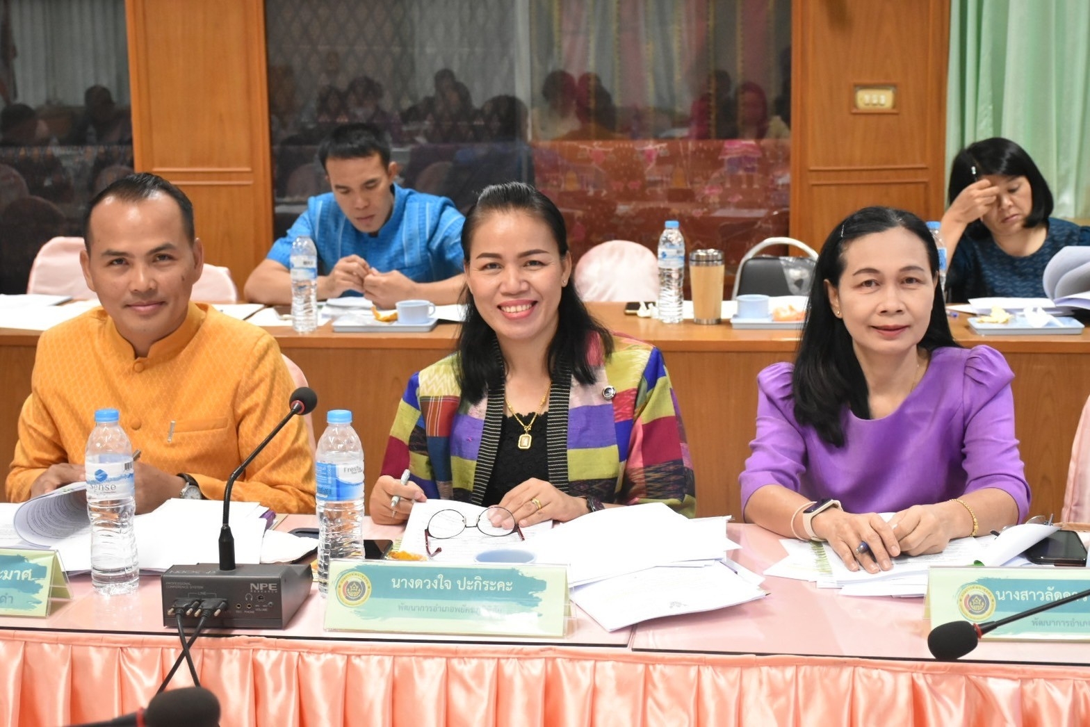 รองผู้ว่าราชการจังหวัดมหาสารคาม เชิญชวนชาว พช.มหาสารคาม สมัครสมาชิกชมรมแม่บ้านมหาดไทย