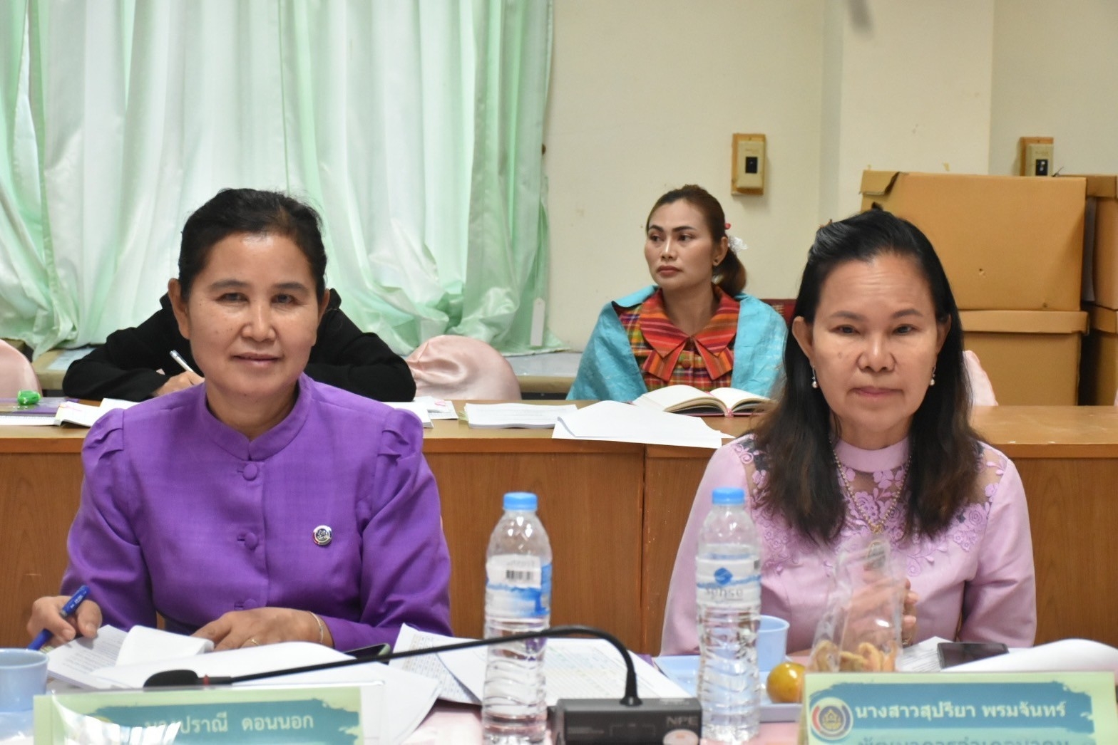 รองผู้ว่าราชการจังหวัดมหาสารคาม เชิญชวนชาว พช.มหาสารคาม สมัครสมาชิกชมรมแม่บ้านมหาดไทย