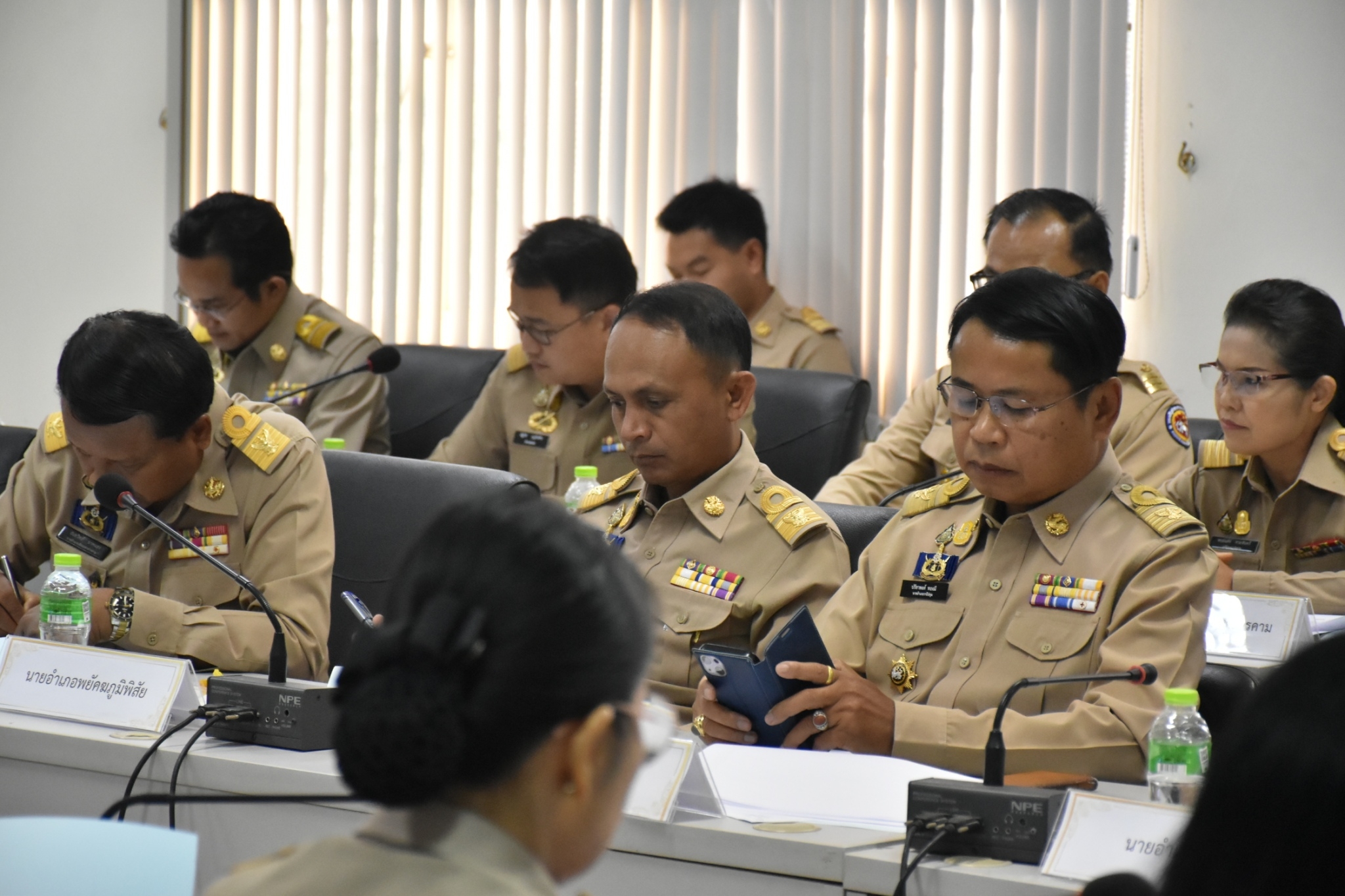 พช.มหาสารคาม ร่วมประชุมนายอำเภอและหัวหน้าส่วนราชการสังกัดกระทรวงมหาดไทย จังหวัดมหาสารคาม ประจำเดือน กุมภาพันธ์ 2567