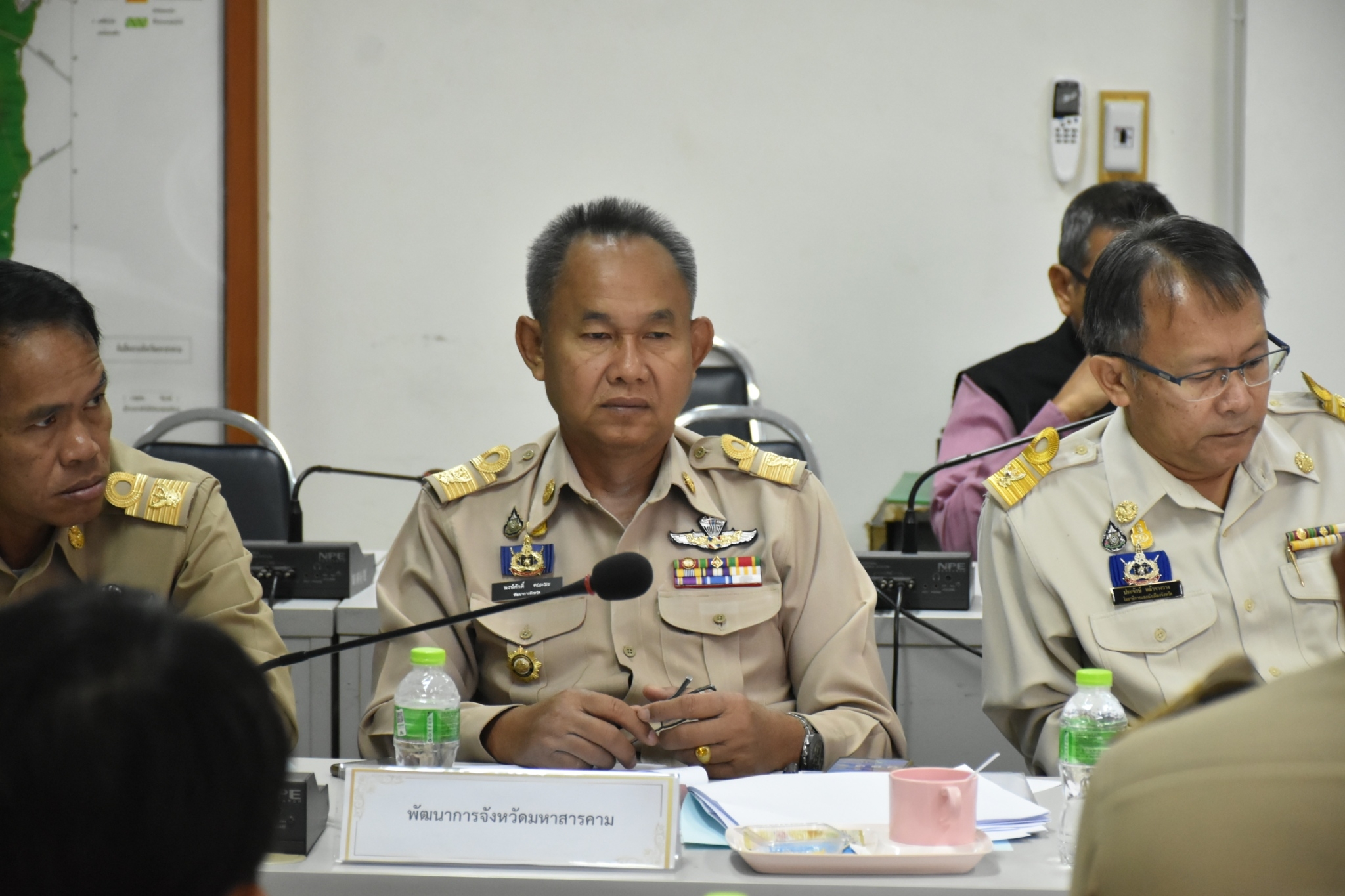 พช.มหาสารคาม ร่วมประชุมนายอำเภอและหัวหน้าส่วนราชการสังกัดกระทรวงมหาดไทย จังหวัดมหาสารคาม ประจำเดือน กุมภาพันธ์ 2567