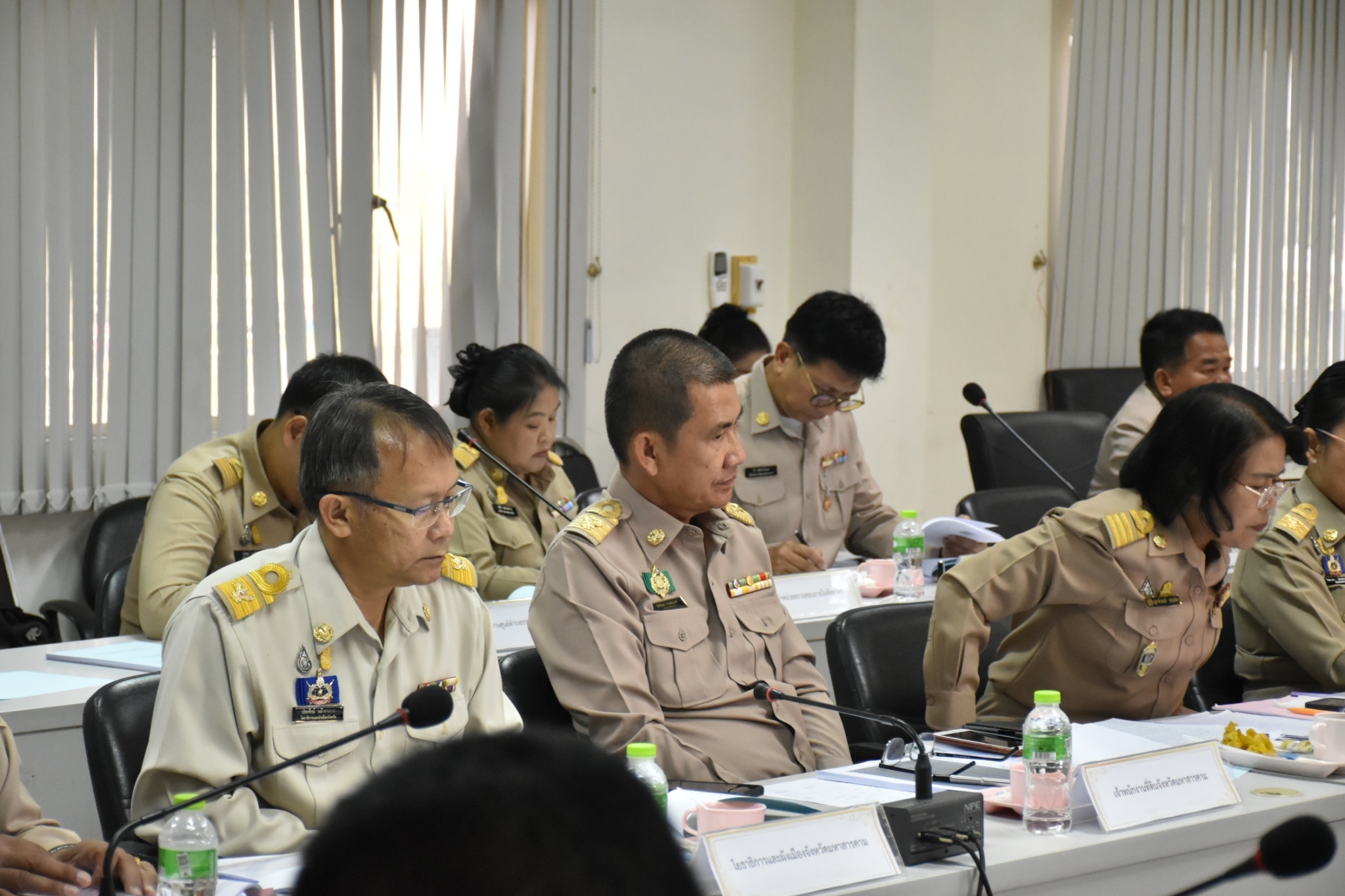 พช.มหาสารคาม ร่วมประชุมนายอำเภอและหัวหน้าส่วนราชการสังกัดกระทรวงมหาดไทย จังหวัดมหาสารคาม ประจำเดือน กุมภาพันธ์ 2567