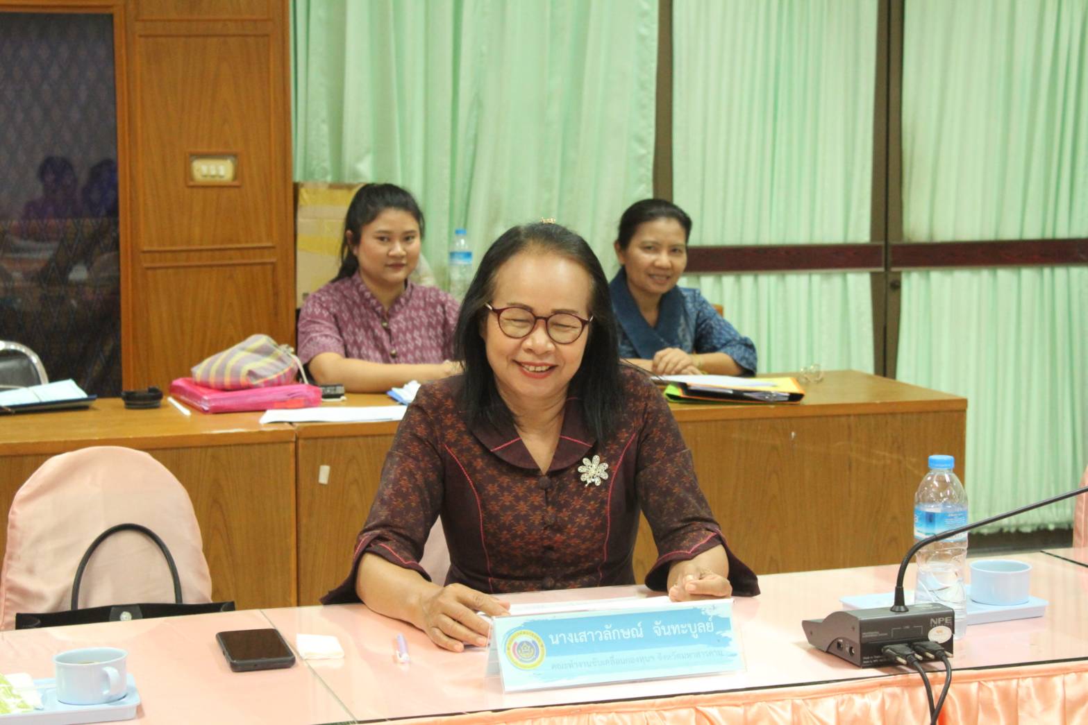 พช.มหาสารคาม ประชุมคณะทำงานขับเคลื่อนกองทุนพัฒนาบทบาทสตรีจังหวัดมหาสารคาม ครั้งที่ 3/2567