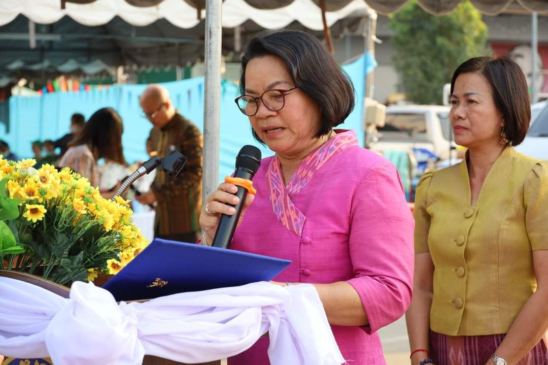 พช.มหาสารคาม ร่วมงานเปิด“ตลาดสีเขียว เกษตรอินทรีย์ ของดีเมืองมหาสารคาม” ส่งเสริมตลาดสินค้าอินทรีย์ สินค้าปลอดภัย