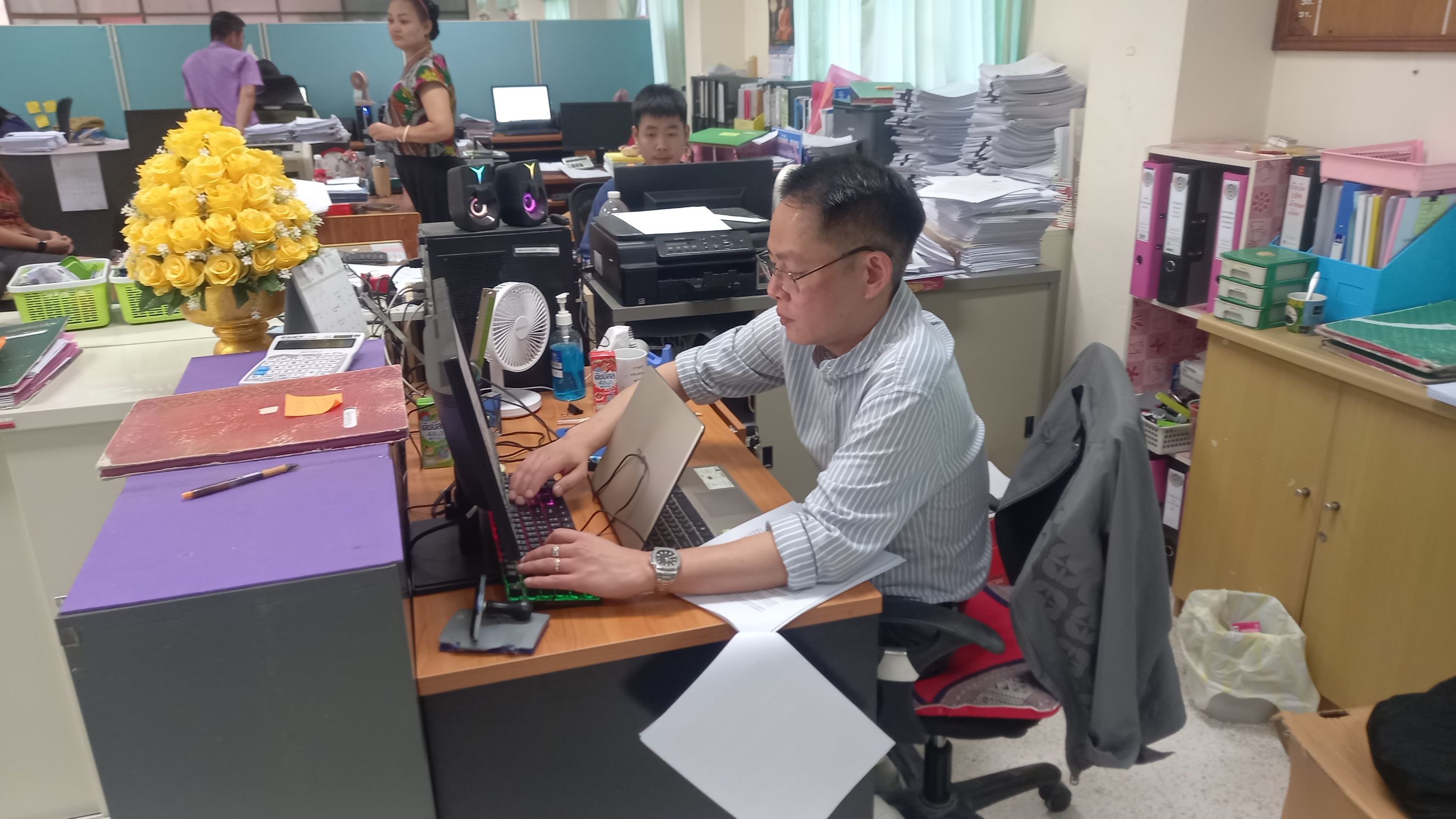 พช.มหาสารคาม รับการติดตามงานระบบเครือข่ายอินเตอร์เน็ต และความมั่นคงปลอดภัยด้านเทคโนโลยีสารสนเทศ