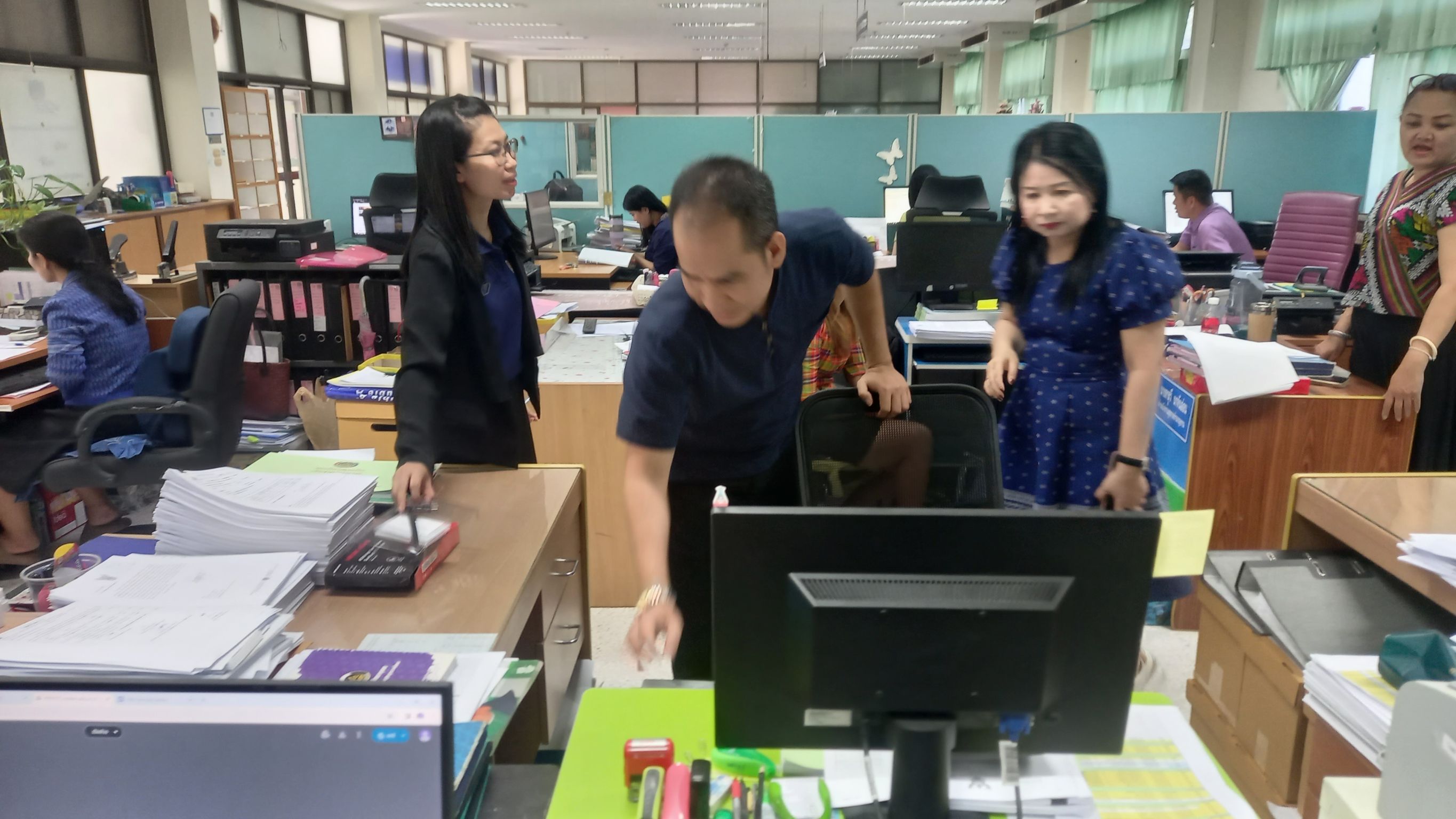 พช.มหาสารคาม รับการติดตามงานระบบเครือข่ายอินเตอร์เน็ต และความมั่นคงปลอดภัยด้านเทคโนโลยีสารสนเทศ