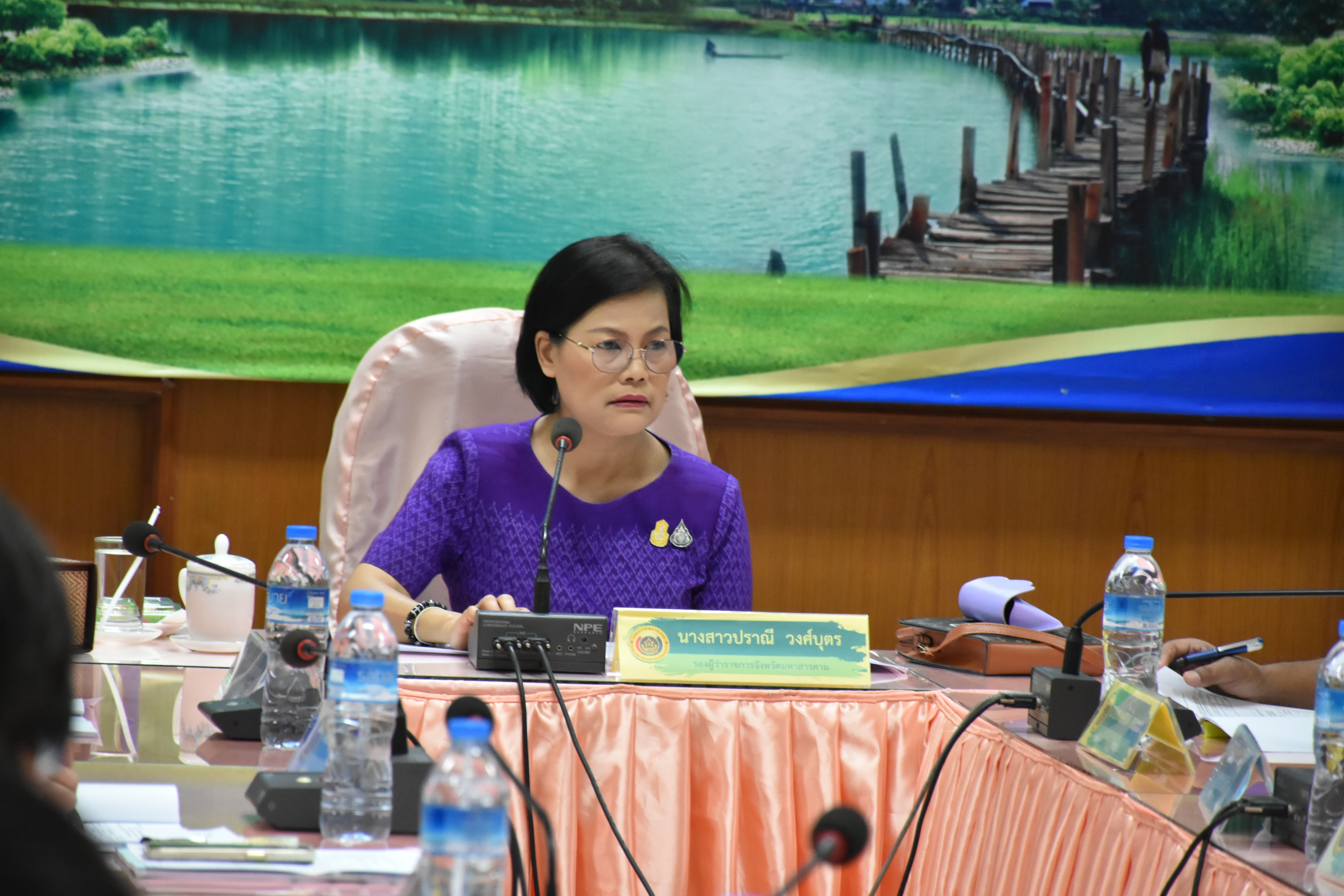 พช.มหาสารคาม ประชุมคณะอนุกรรมการบริหารกองทุนพัฒนาบทบาทสตรี ครั้งที่ 3/2567