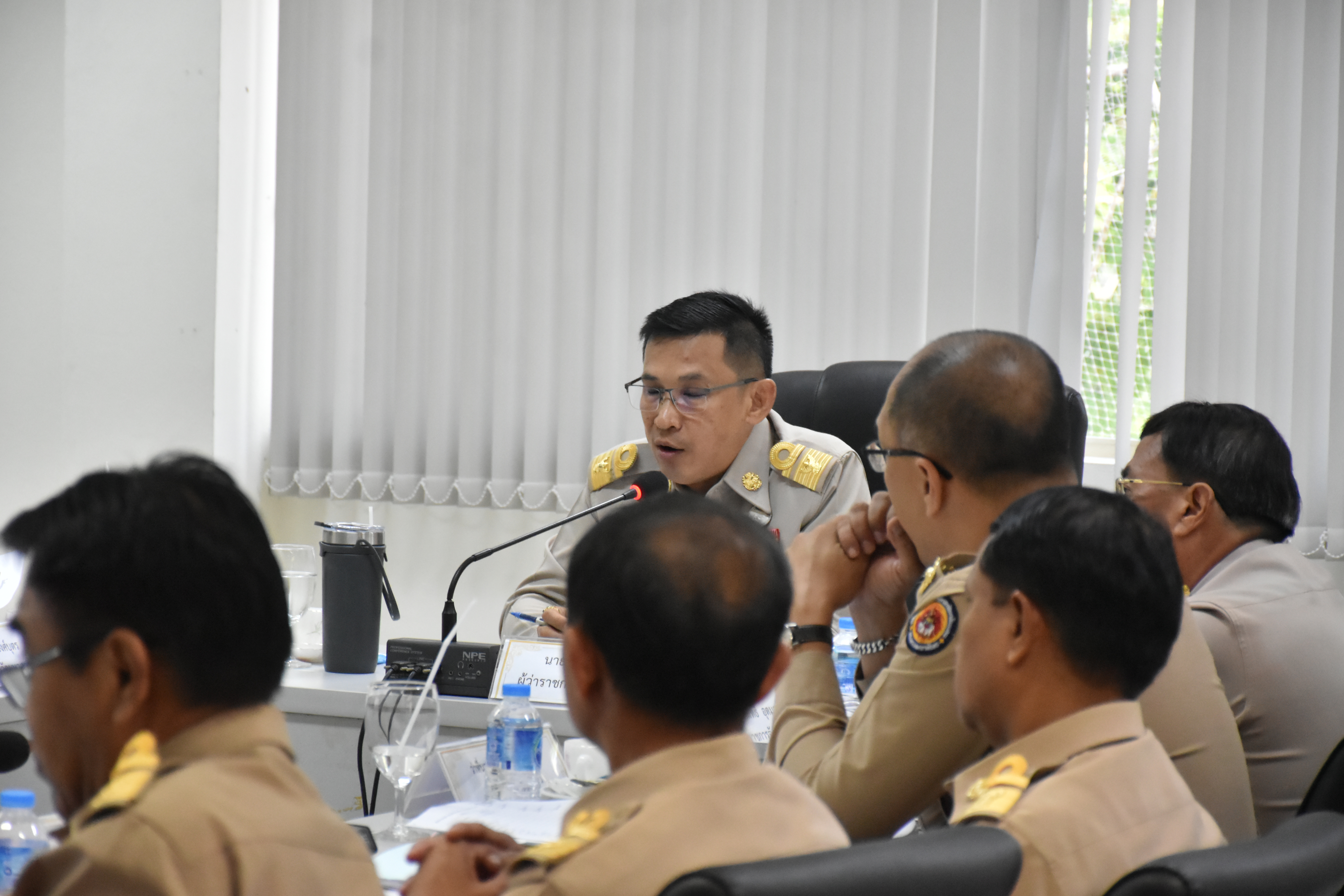 พช.มหาสารคาม ร่วมประชุมนายอำเภอและหัวหน้าส่วนราชการสังกัดกระทรวงมหาดไทย จังหวัดมหาสารคาม ประจำเดือน มีนาคม 2567
