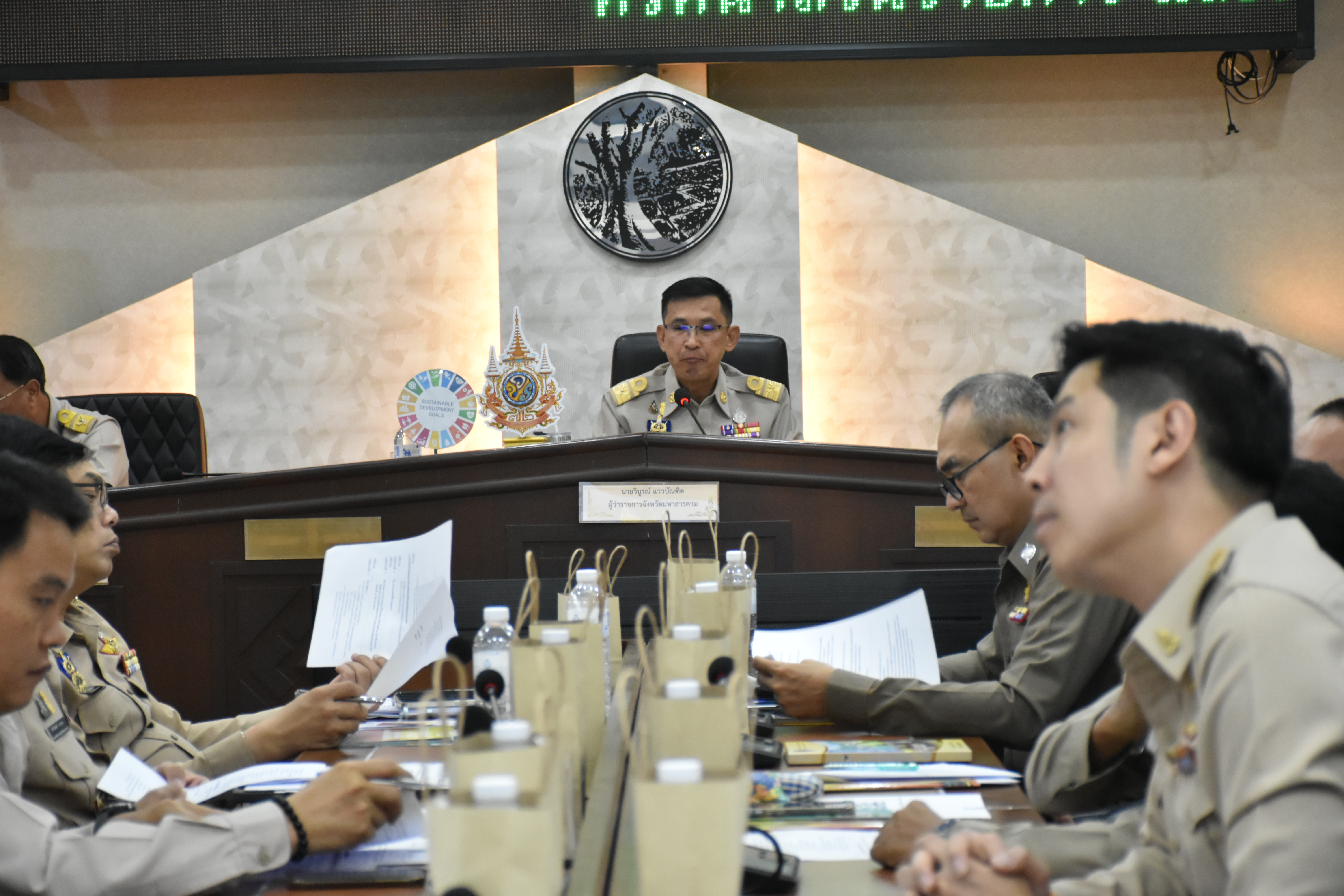 พช.มหาสารคาม ร่วมประชุมกรมการจังหวัดมหาสารคาม ประจำเดือนมีนาคม 2567