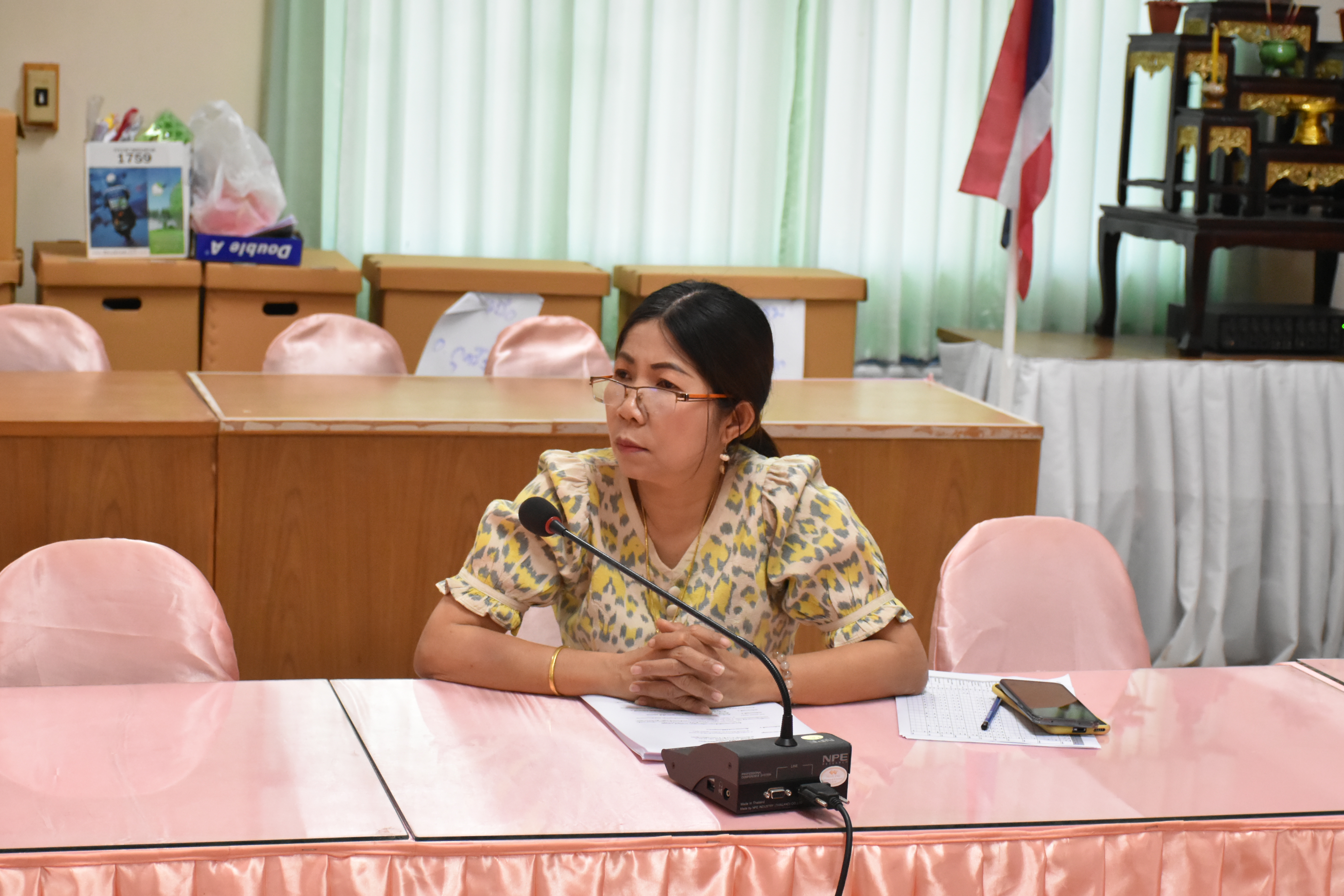 พช.มหาสารคาม ประชุมแผนการขับเคลื่อนงานพัฒนาชุมชนจังหวัดมหาสารคาม ประจำเดือนเมษายน 2567