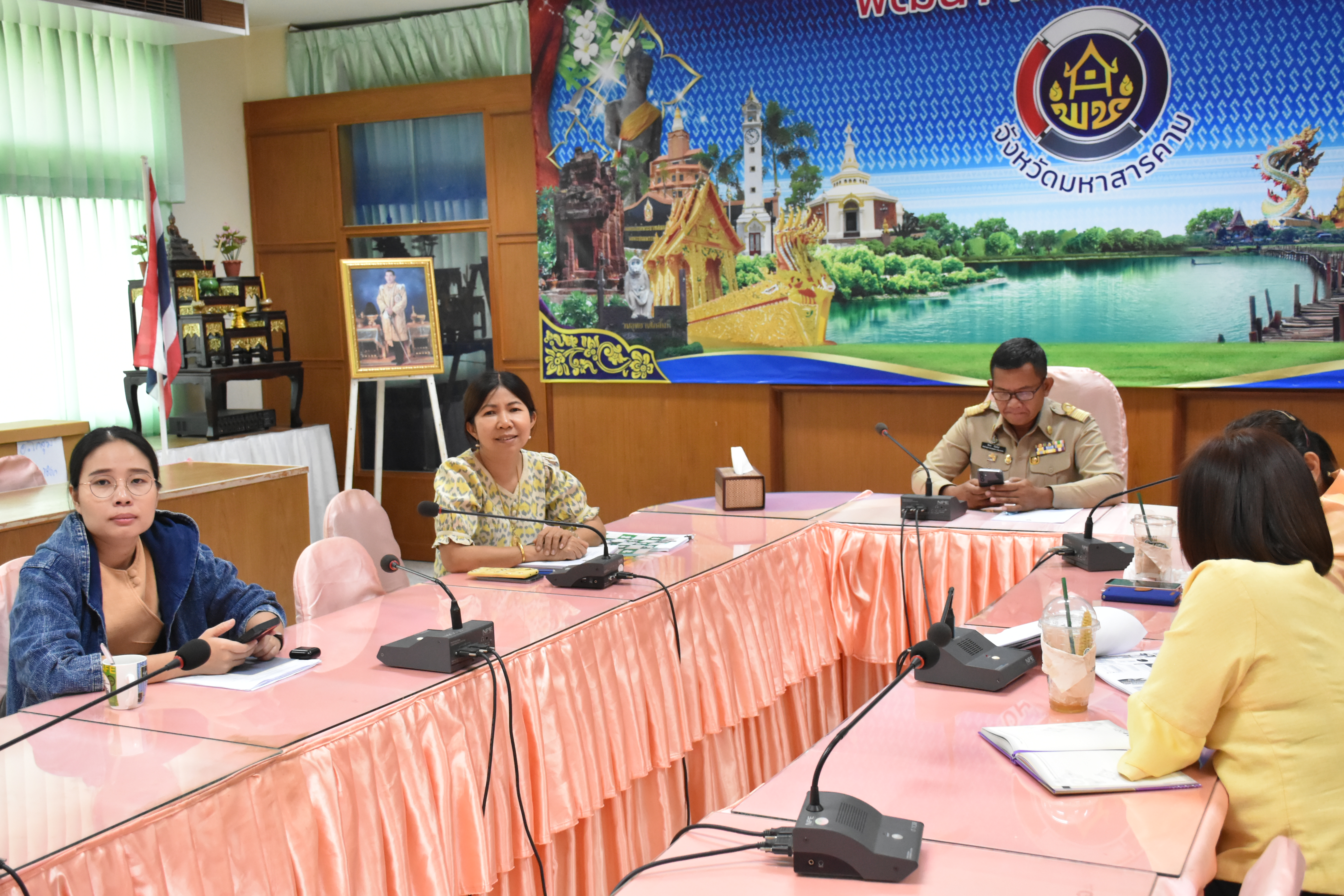 พช. มหาสารคาม ร่วมประชุมกรมการพัฒนาชุมชน ครั้งที่ 3/2567