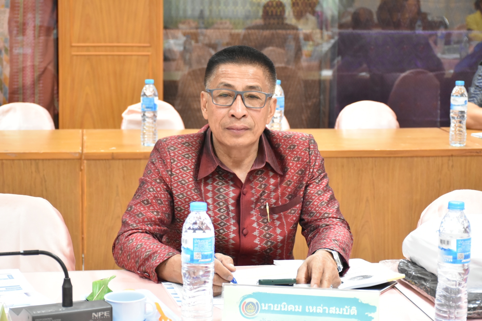 พช.มหาสารคาม ประชุมประจำเดือนสำนักงานพัฒนาชุมชนจังหวัดมหาสารคาม ครั้งที่ 2/2567
