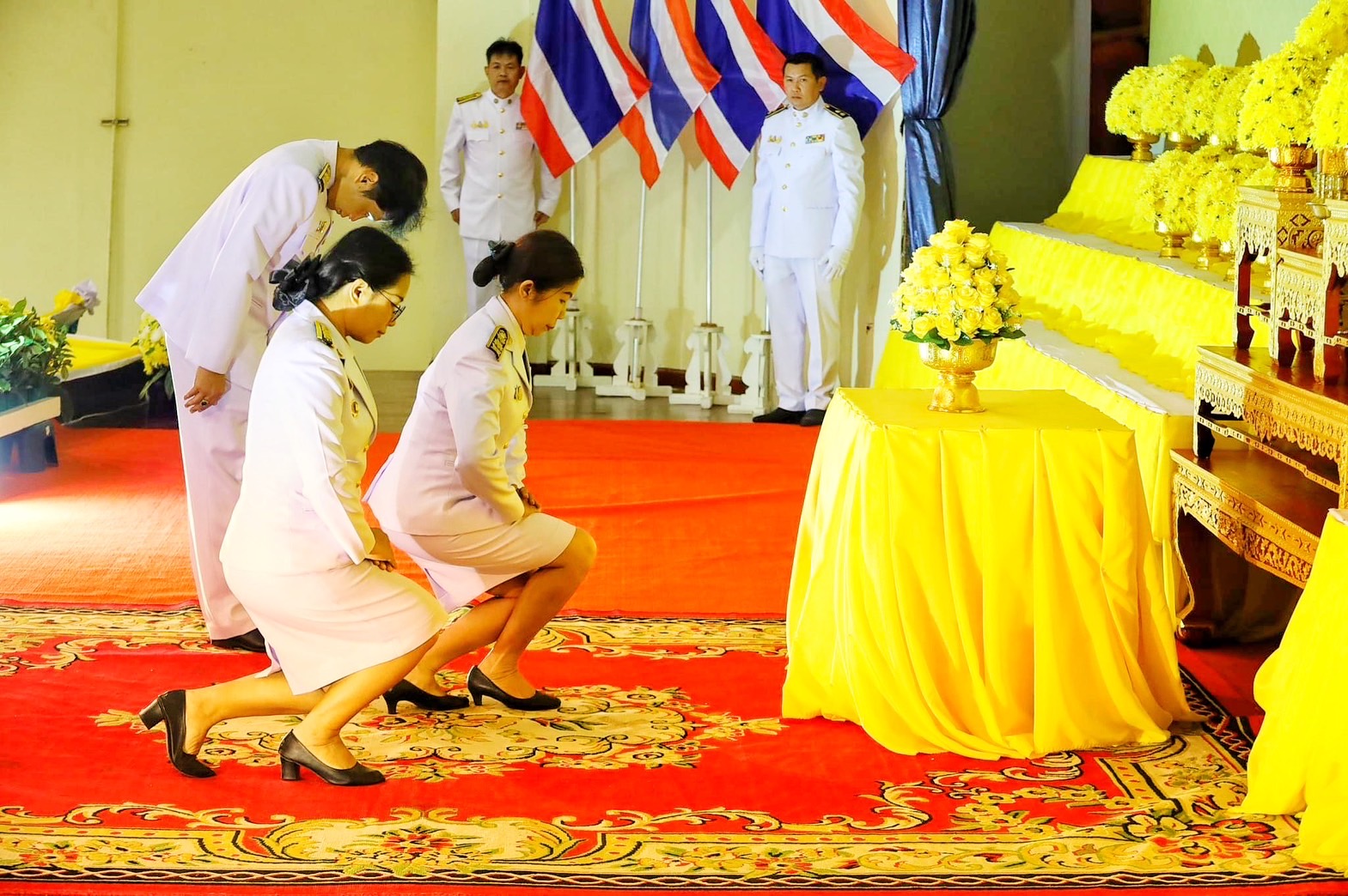 พช.มหาสารคาม ร่วมพิธีถวายราชสักการะแด่ พระบาทสมเด็จพระบรมชนกาธิเบศร มหาภูมิพล อดุลยเดชมหาราช บรมนาถบพิตร “พระบิดาแห่งมาตรฐานการช่างไทย” เนื่องใน “วันมาตรฐานฝีมือแรงงานแห่งชาติ” ประจำปี 2567