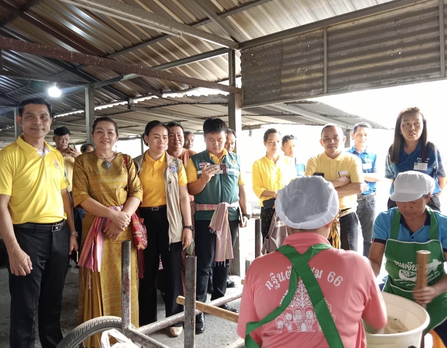 พช.มหาสารคาม ร่วมตรวจประเมินผลงาน และตัดสินโครงการคัดเลือกหมู่บ้านเข้มแข็งตามแนวทาง แผ่นดินธรรมแผ่นดินทอง “หมู่บ้านอยู่เย็น เป็นสุข” ประจำปีงบประมาณ พ.ศ. 2567