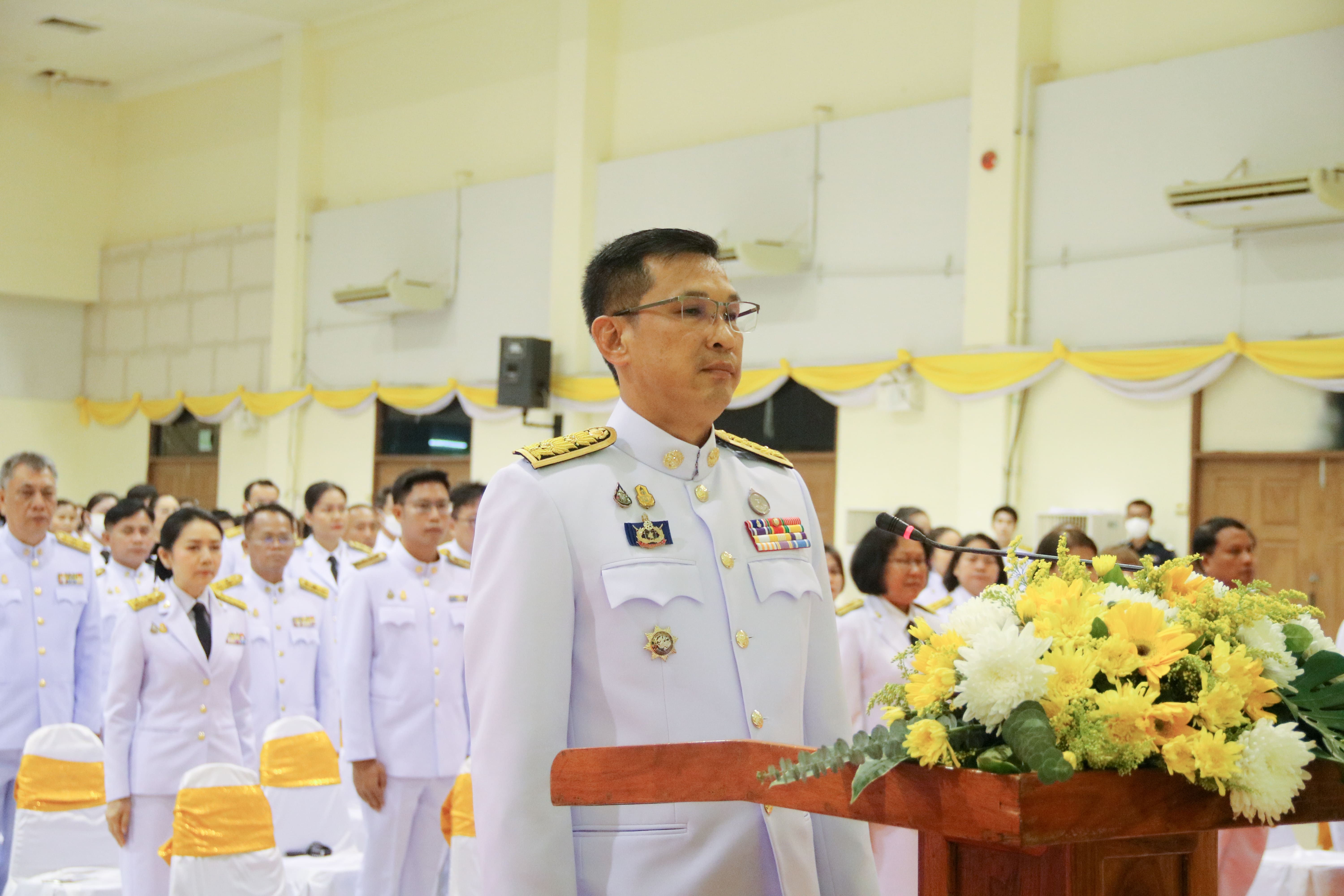 พช.มหาสารคาม ร่วมรัฐพิธีถวายราชสักการะเนื่องใน “วันที่ระลึกพระบาทสมเด็จพระนั่งเกล้าเจ้าอยู่หัวพระมหาเจษฎาราชเจ้า” และวันข้าราชการพลเรือน ประจำปี พ.ศ. ๒๕๖๗