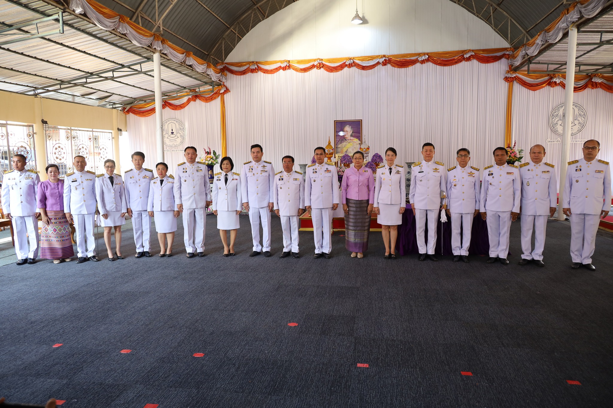พช.มหาสารคาม ร่วมกิจกรรมเฉลิมพระเกียรติสมเด็จพระกนิษฐาธิราชเจ้า กรมสมเด็จพระเทพรัตนราชสุดาฯ สยามบรมราชกุมารี เนื่องในโอกาสวันคล้ายวันพระราชสมภพ ๒ เมษายน ๒๕๖๗ และวันอนุรักษ์มรดกไทย