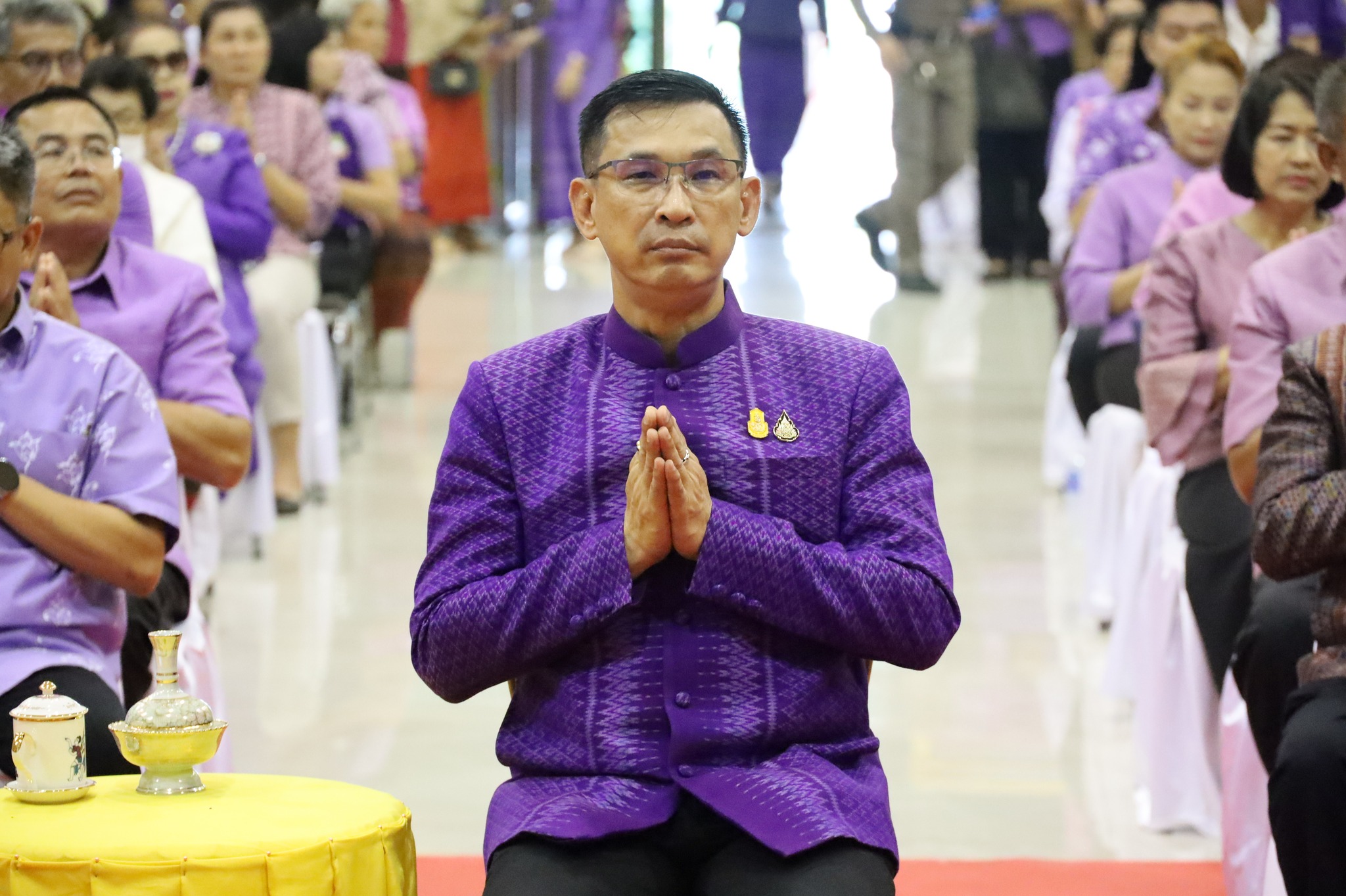 พช.มหาสารคาม ร่วมสืบสานบุญมหาทานบารมี เทศน์มหาชาติพระเวสสันดรชาดก 13 กัณฑ์ เฉลิมพระเกียรติ สมเด็จพระกนิษฐาธิราชเจ้า กรมสมเด็จพระเทพรัตนราชสุดาฯ สยามบรมราชกุมารี