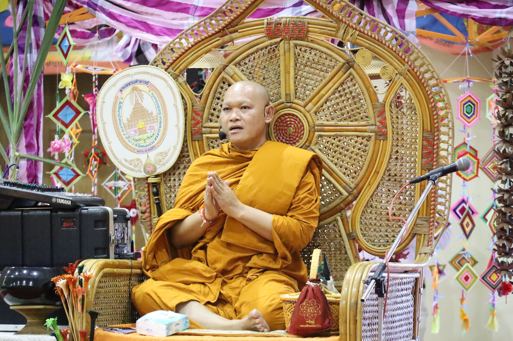 พช.มหาสารคาม ร่วมสืบสานบุญมหาทานบารมี เทศน์มหาชาติพระเวสสันดรชาดก 13 กัณฑ์ เฉลิมพระเกียรติ สมเด็จพระกนิษฐาธิราชเจ้า กรมสมเด็จพระเทพรัตนราชสุดาฯ สยามบรมราชกุมารี