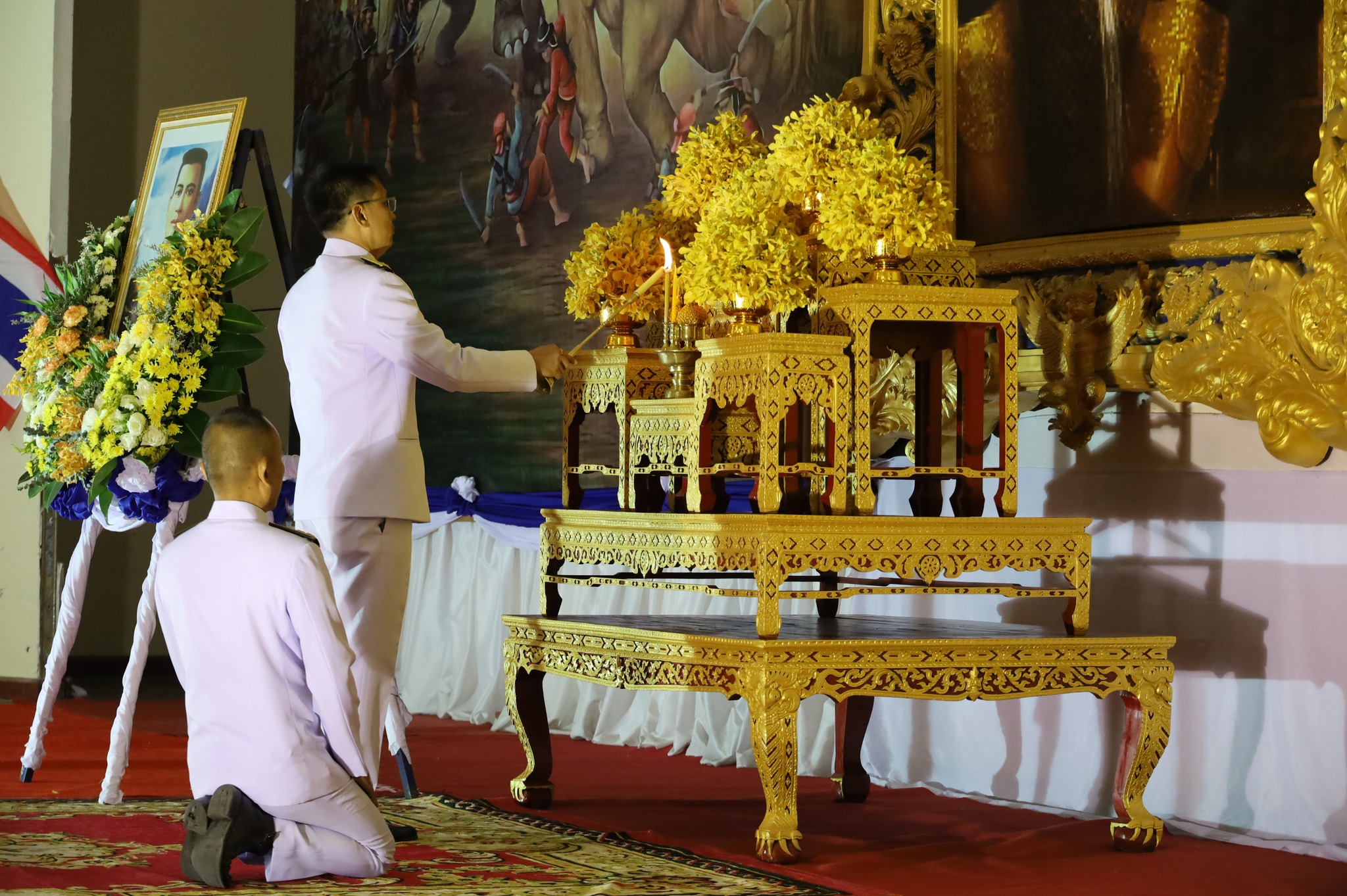 พช.มหาสารคาม ร่วมพิธีถวายราชสักการะเนื่องใน “วันคล้ายวันสวรรคตสมเด็จพระนเรศวรมหาราช”