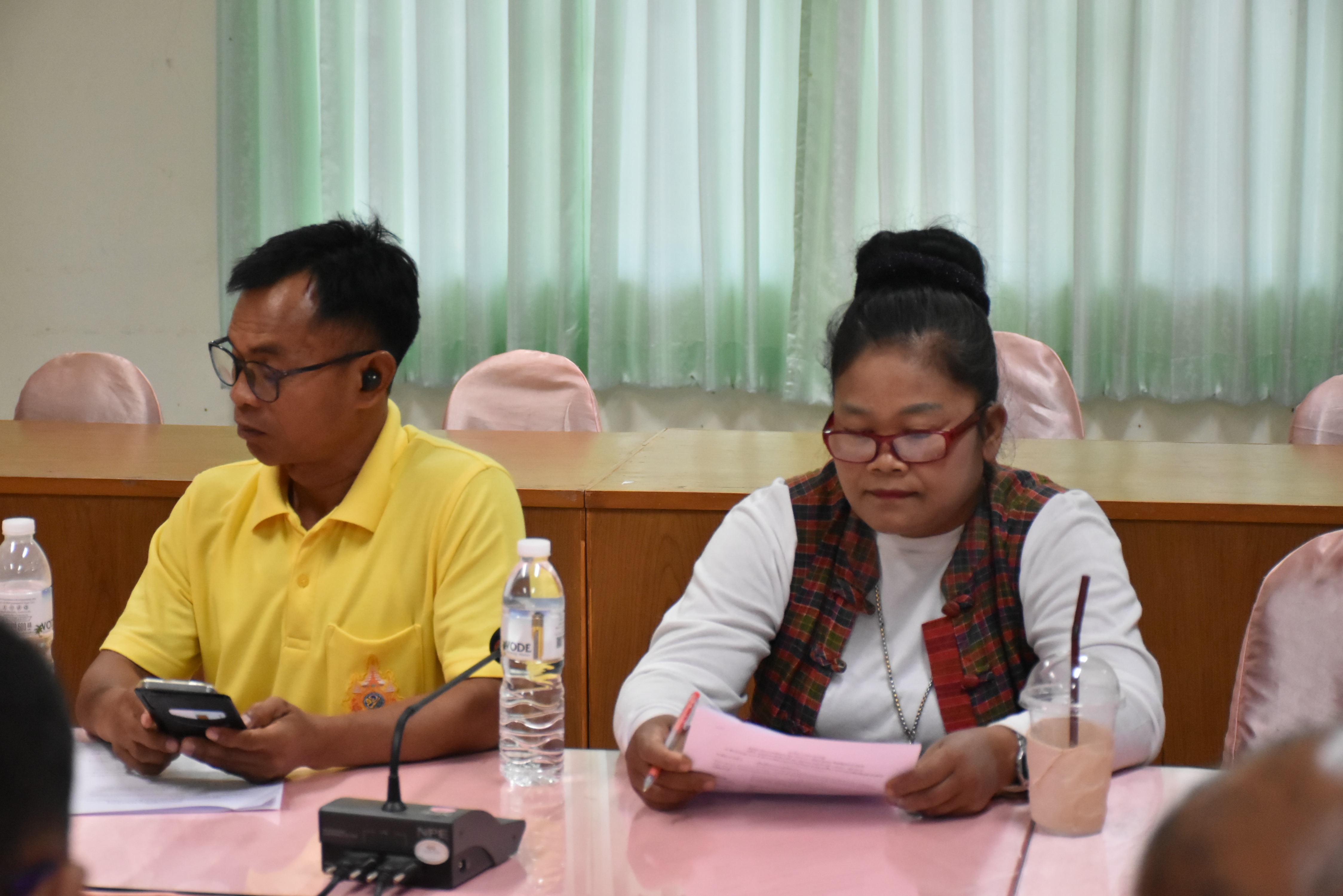 พช.มหาสารคาม ประชุมคณะกรรมการเครือข่าย โคก หนอง นา พัฒนาชุมชน จังหวัดมหาสารคาม ครั้งที่ ๑/๒๕๖๗