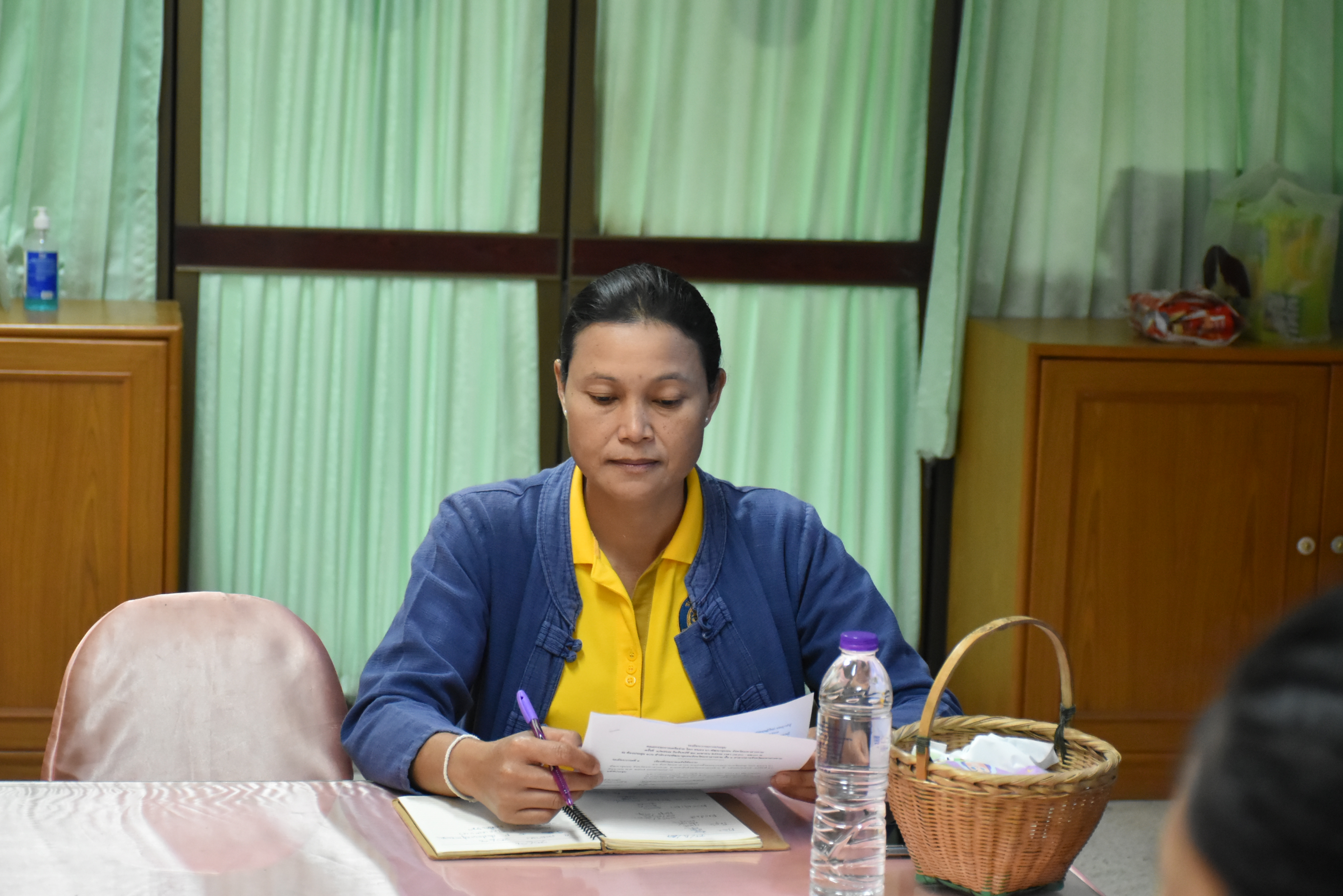 พช.มหาสารคาม ประชุมคณะกรรมการเครือข่าย โคก หนอง นา พัฒนาชุมชน จังหวัดมหาสารคาม ครั้งที่ ๑/๒๕๖๗