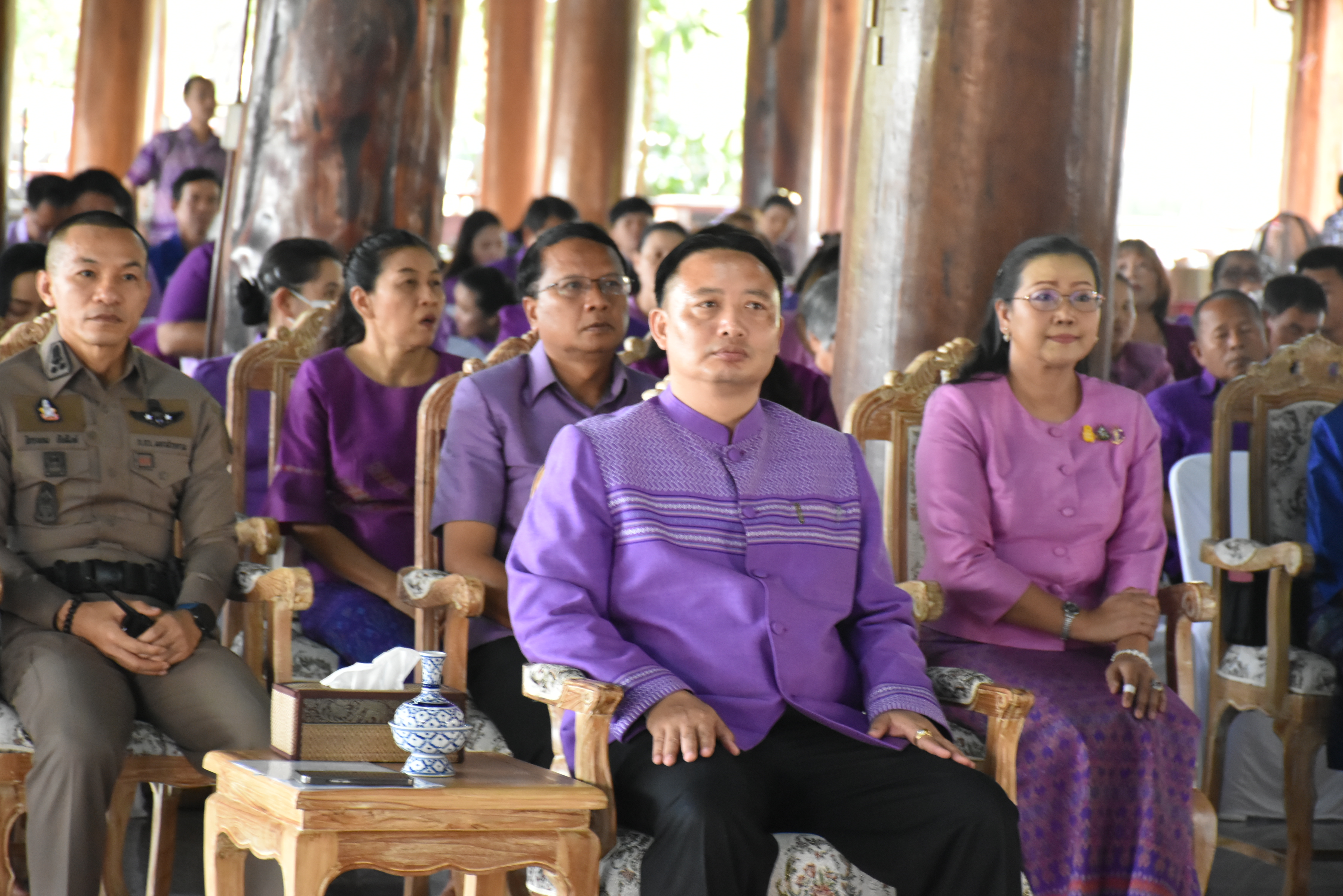 พช.มหาสารคาม จัดพิธีทอดผ้าป่าสมทบกองทุนพัฒนาเด็กชนบทในพระราชูปถัมภ์ สมเด็จพระเทพรัตนราชสุดาฯ สยามบรมราชกุมารี ประจำปี 2567
