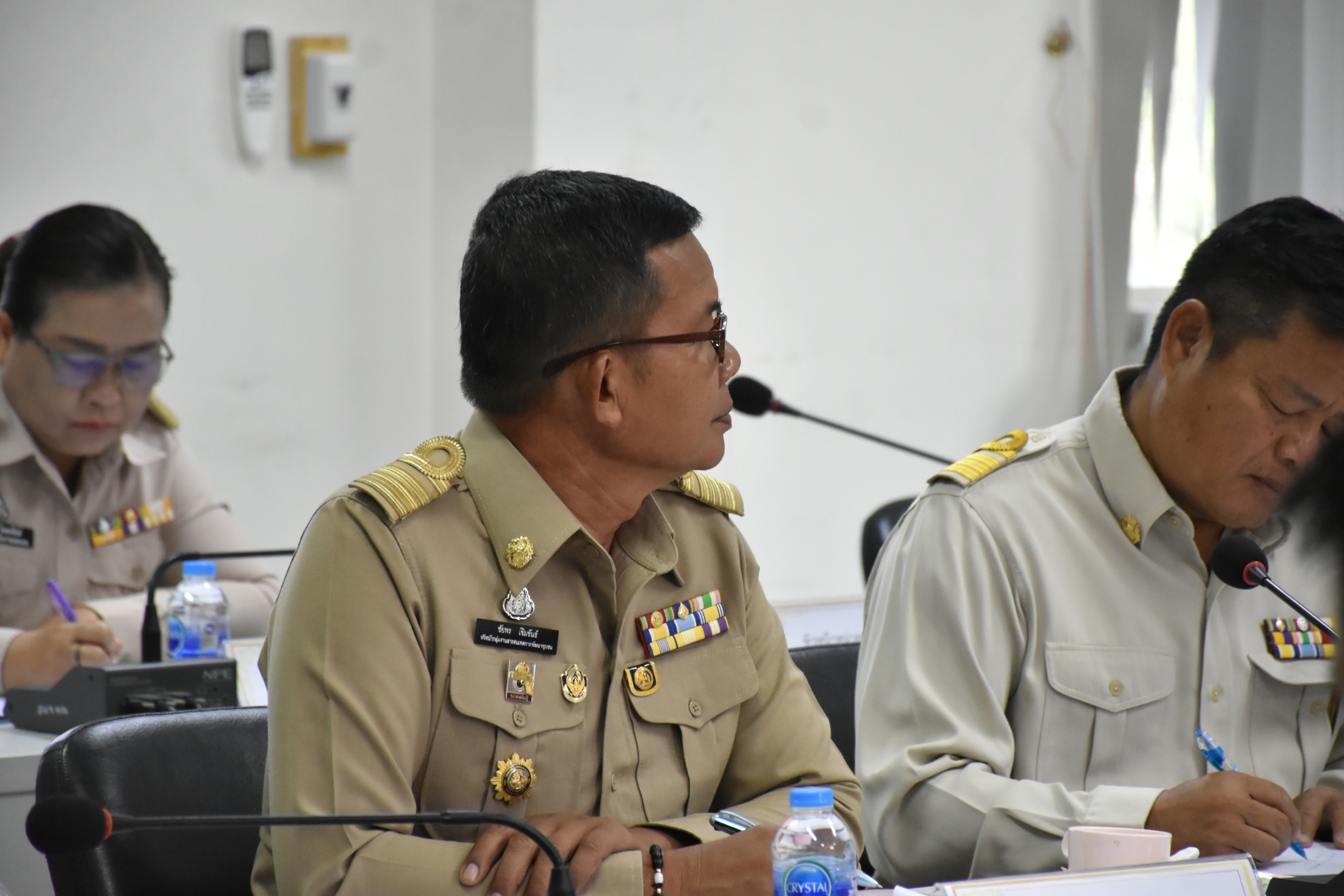 พช.มหาสารคาม ร่วมประชุมนายอำเภอและหัวหน้าส่วนราชการสังกัดกระทรวงมหาดไทย จังหวัดมหาสารคาม ประจำเดือน เมษายน 2567