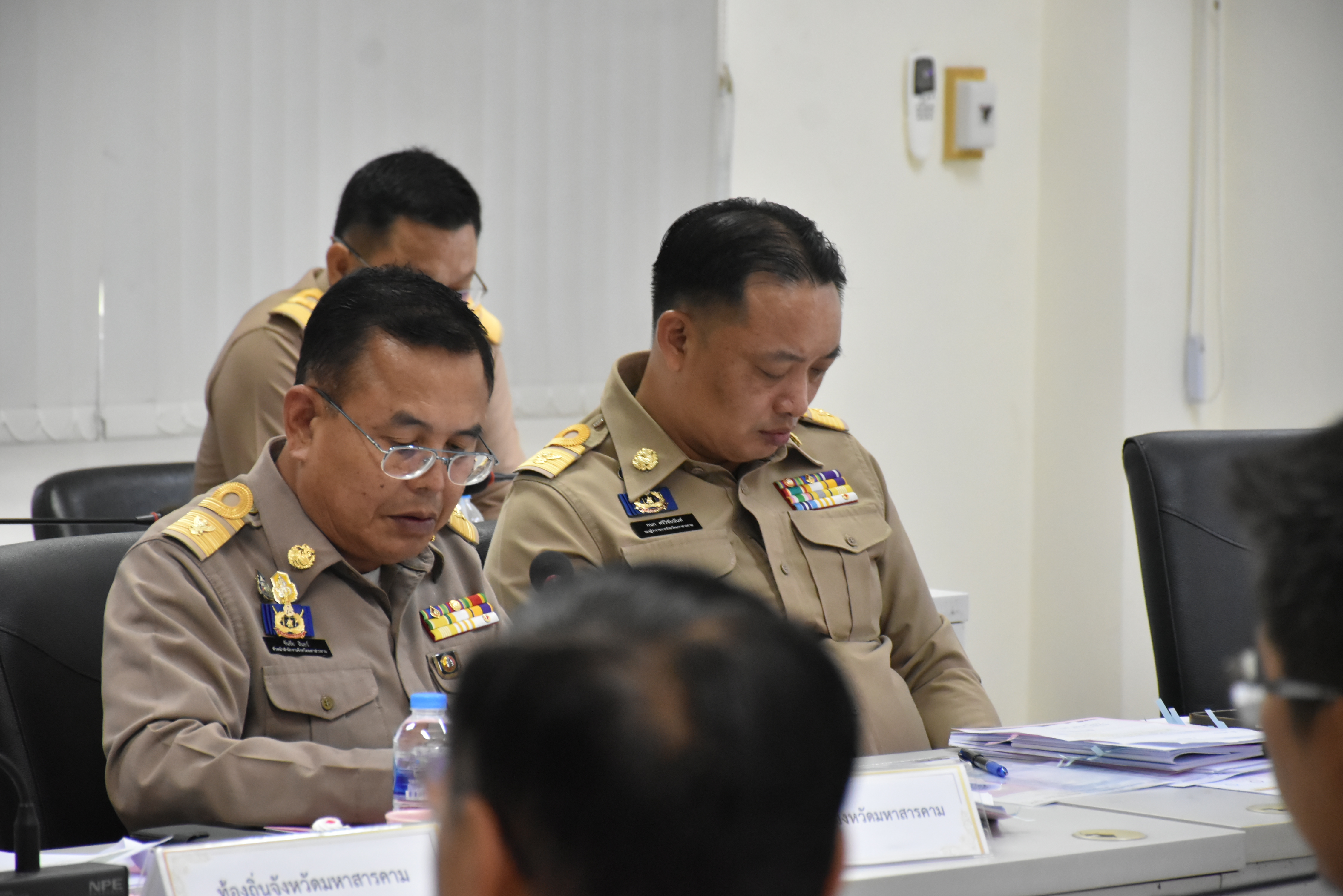 พช.มหาสารคาม ร่วมประชุมนายอำเภอและหัวหน้าส่วนราชการสังกัดกระทรวงมหาดไทย จังหวัดมหาสารคาม ประจำเดือน เมษายน 2567