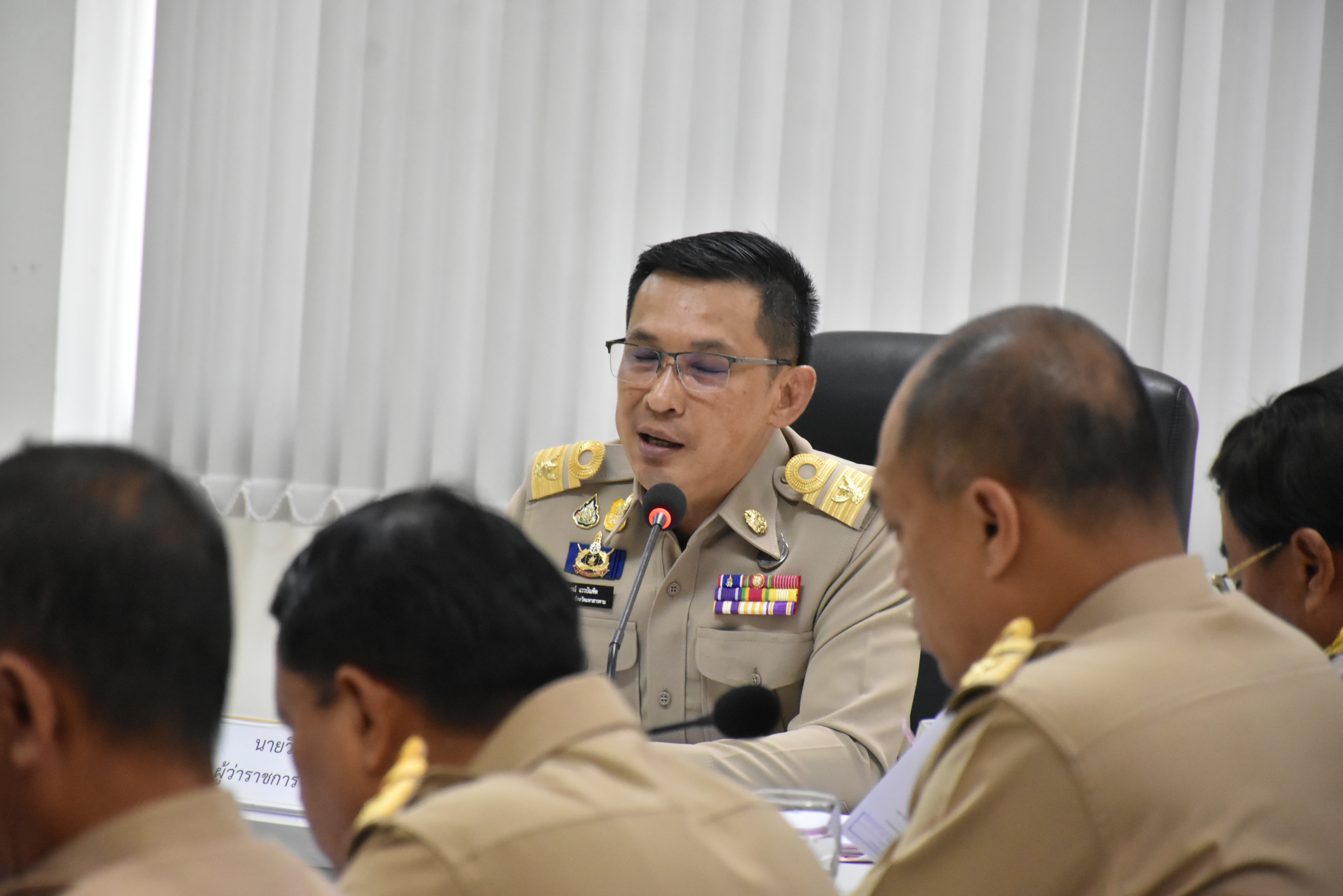 พช.มหาสารคาม ร่วมประชุมนายอำเภอและหัวหน้าส่วนราชการสังกัดกระทรวงมหาดไทย จังหวัดมหาสารคาม ประจำเดือน เมษายน 2567