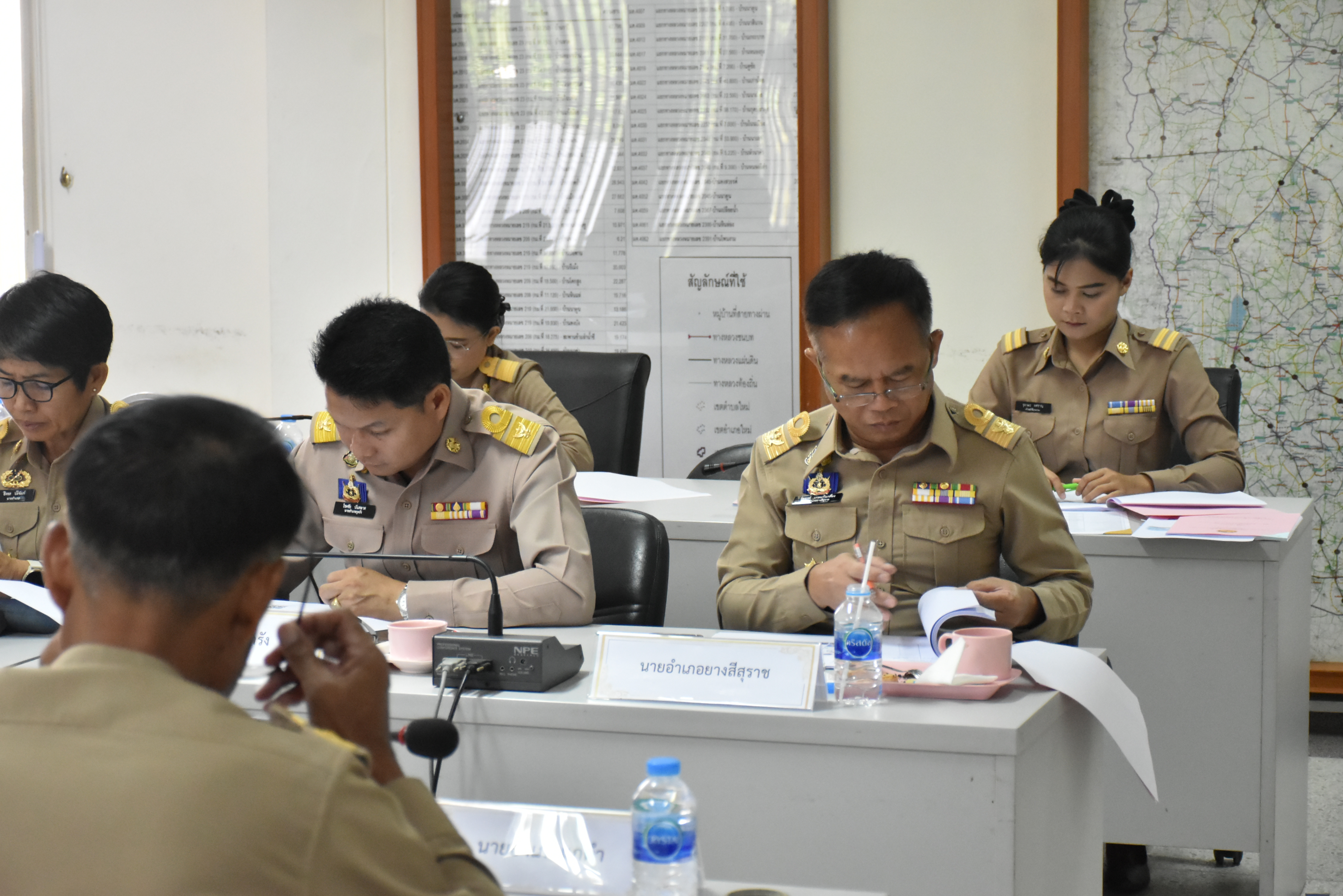 พช.มหาสารคาม ร่วมประชุมนายอำเภอและหัวหน้าส่วนราชการสังกัดกระทรวงมหาดไทย จังหวัดมหาสารคาม ประจำเดือน เมษายน 2567