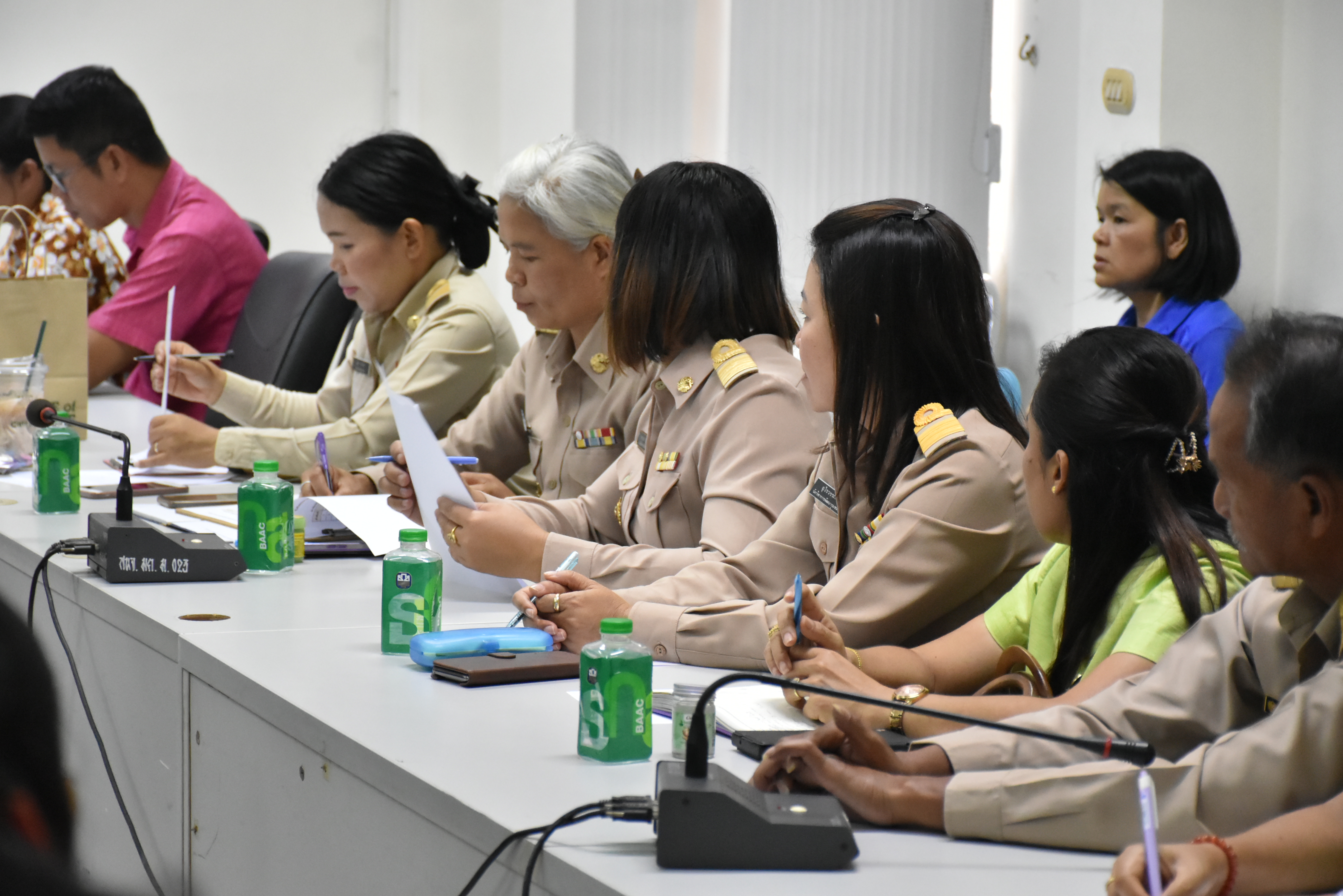 พช.มหาสารคาม ร่วมรับฟังสรุปผลการตรวจสอบ/ข้อตรวจพบ และข้อเสนอแนะ จากการดำเนินงาน ตามแผนการตรวจสอบ ประจำปีงบประมาณ พ.ศ. ๒๕๖๖