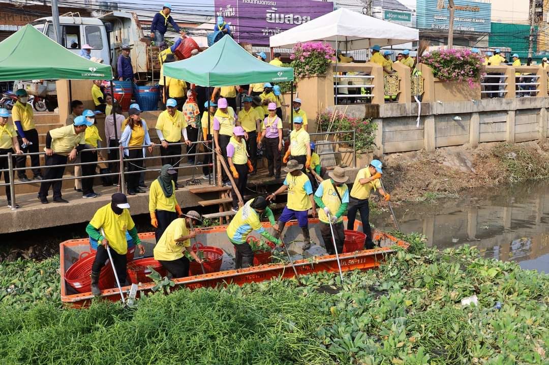พช.มหาสารคาม ร่วมกิจกรรมจิตอาสาพัฒนา เนื่องในวันปฐมบรมราชาภิเษกพระบาทสมเด็จพระเจ้าอยู่หัว และกิจกรรม Kick-off Big Cleaning Day เนื่องในโอกาสพระราชพิธีมหามงคลเฉลิมพระชนมพรรษา 6 รอบ 28 กรกฎาคม 2567