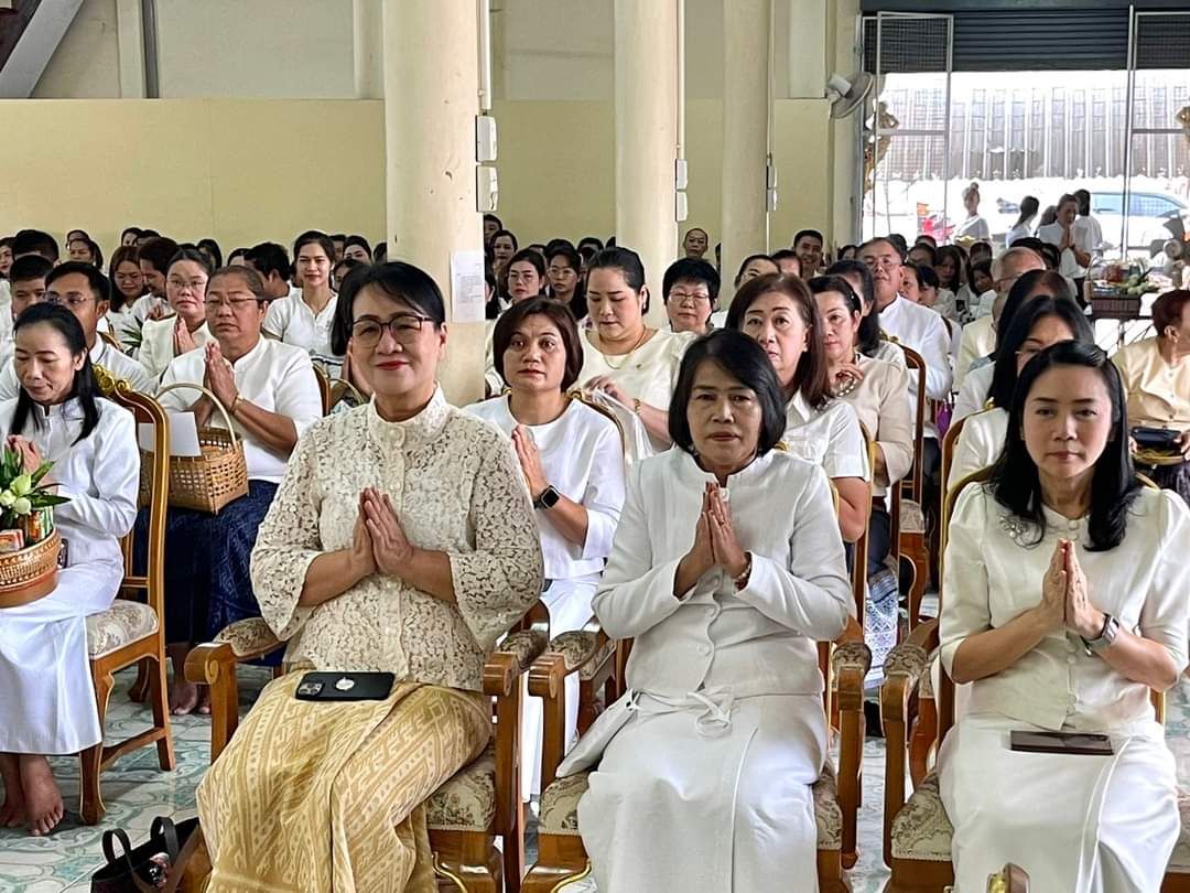 พช.มหาสาคาม เข้าร่วมกิจกรรมเนื่องในวันวิสาขบูชา